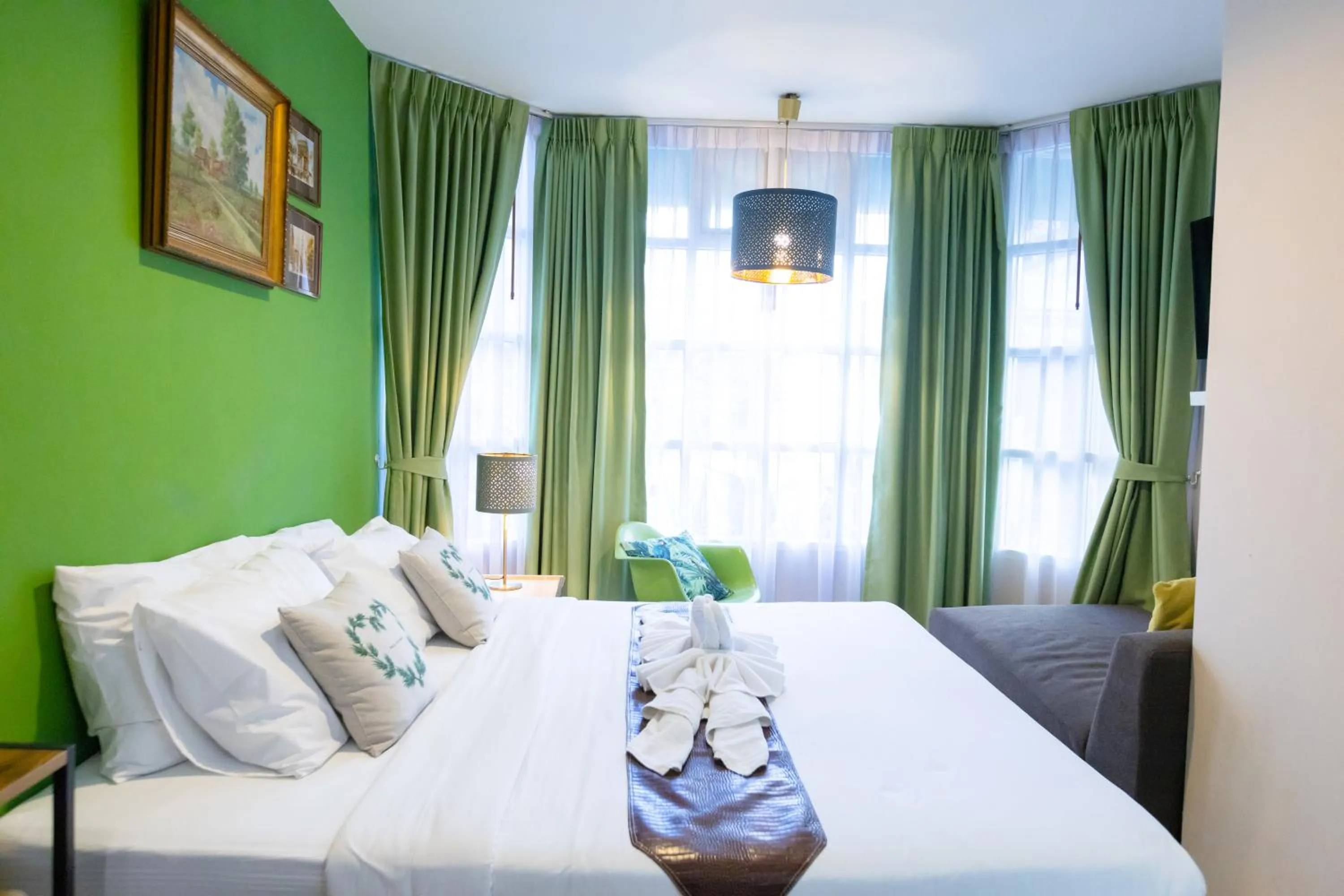 Bed in Pace Residence Pattaya