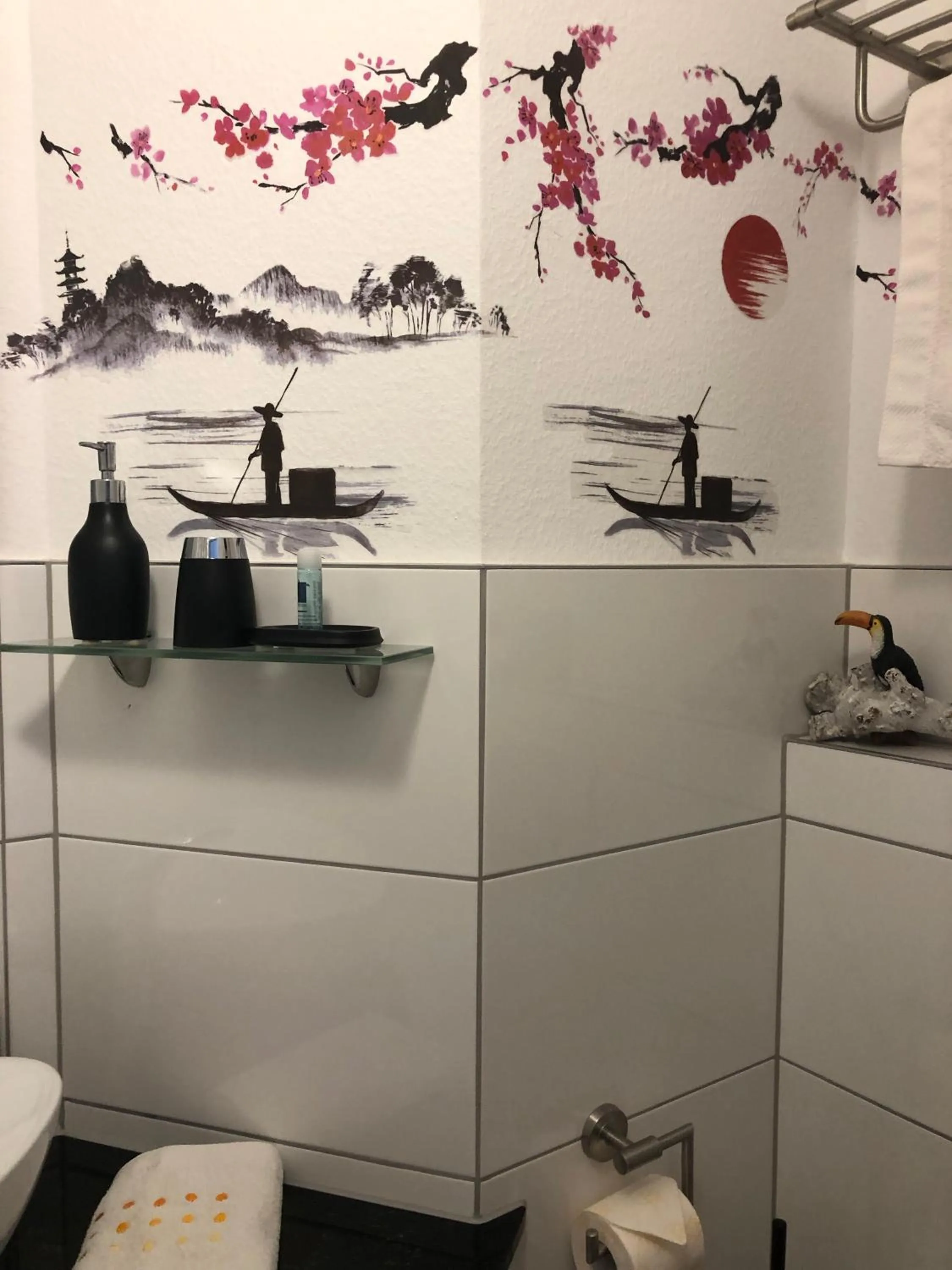 Bathroom in Gästehaus Köhler