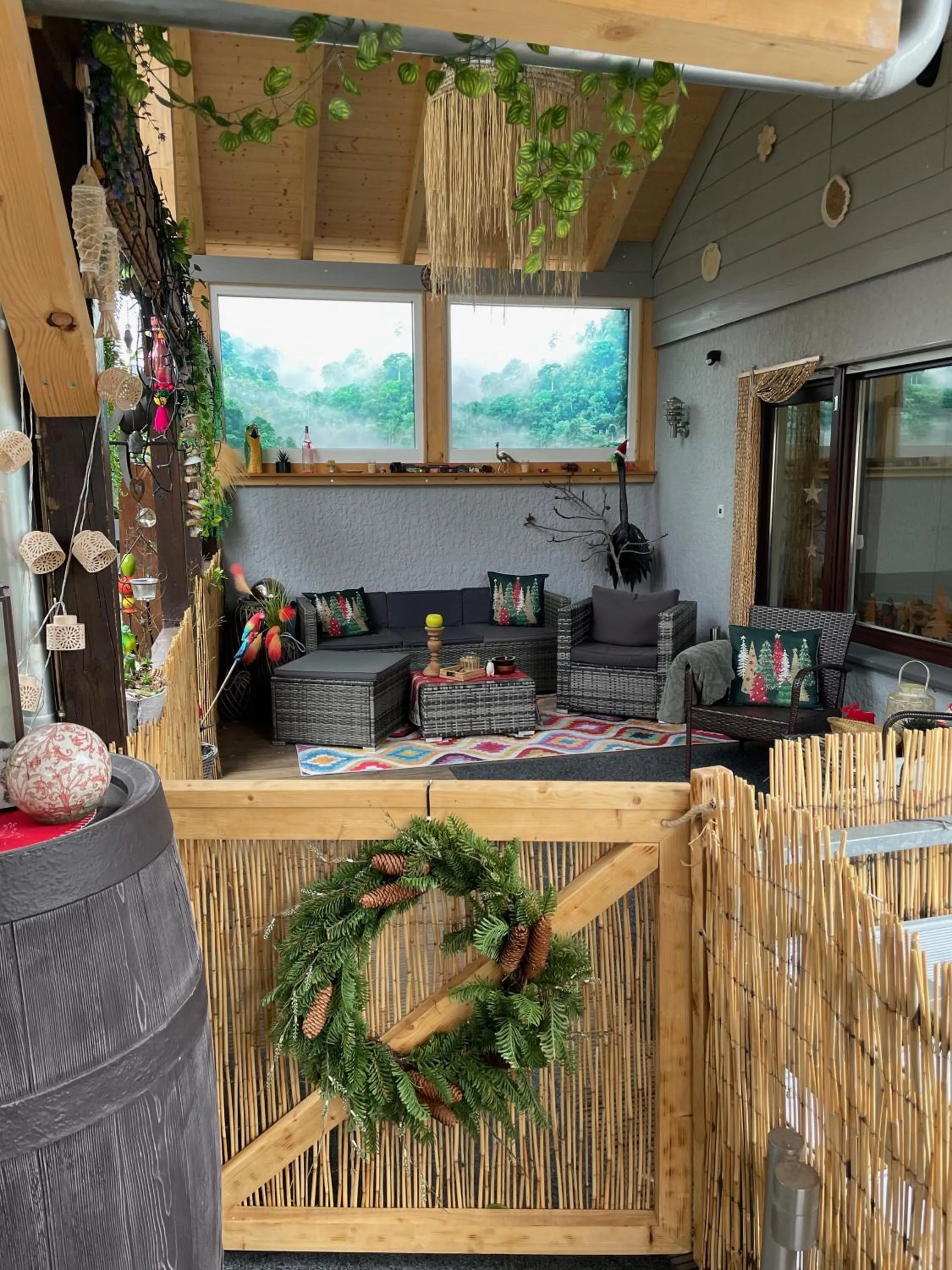 Balcony/Terrace in Gästehaus Köhler