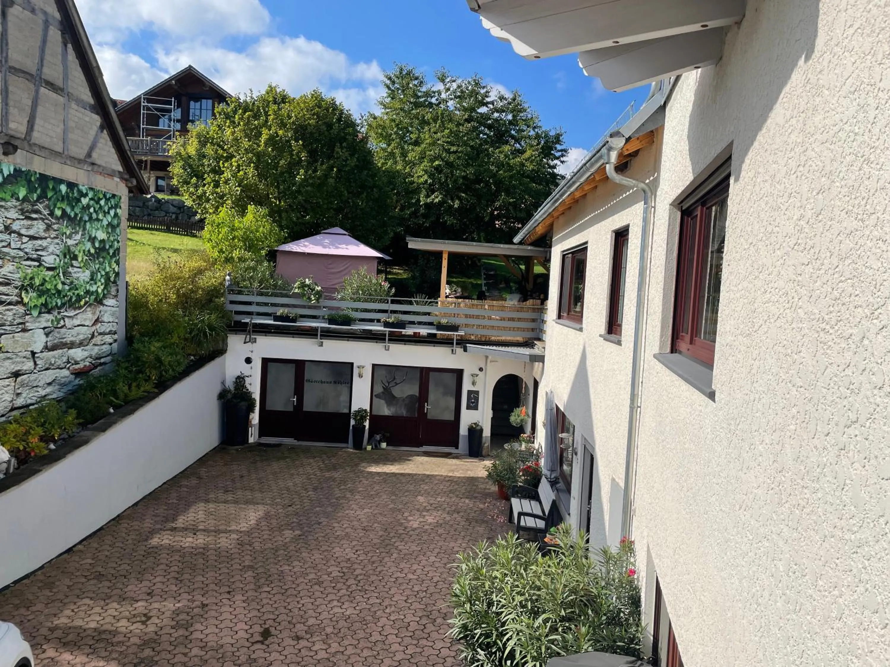 Property building in Gästehaus Köhler