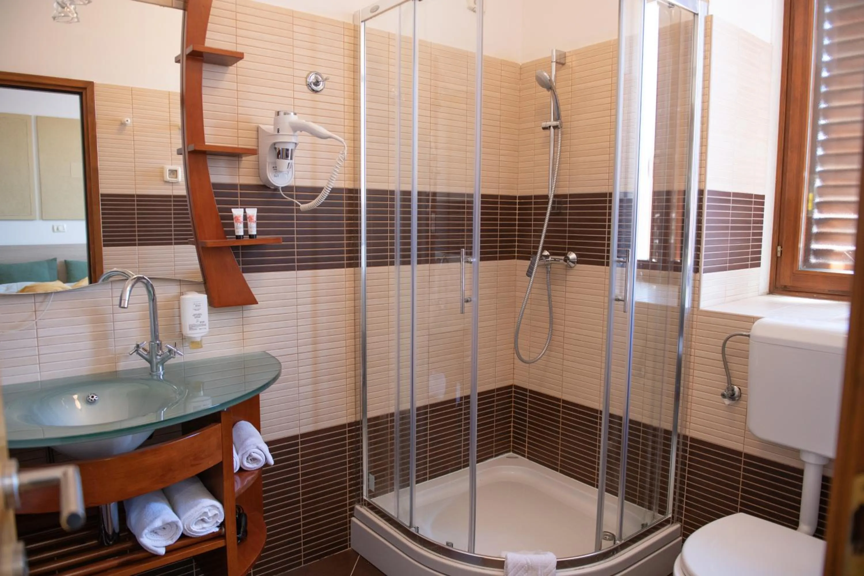 Bathroom in Hotel Marina