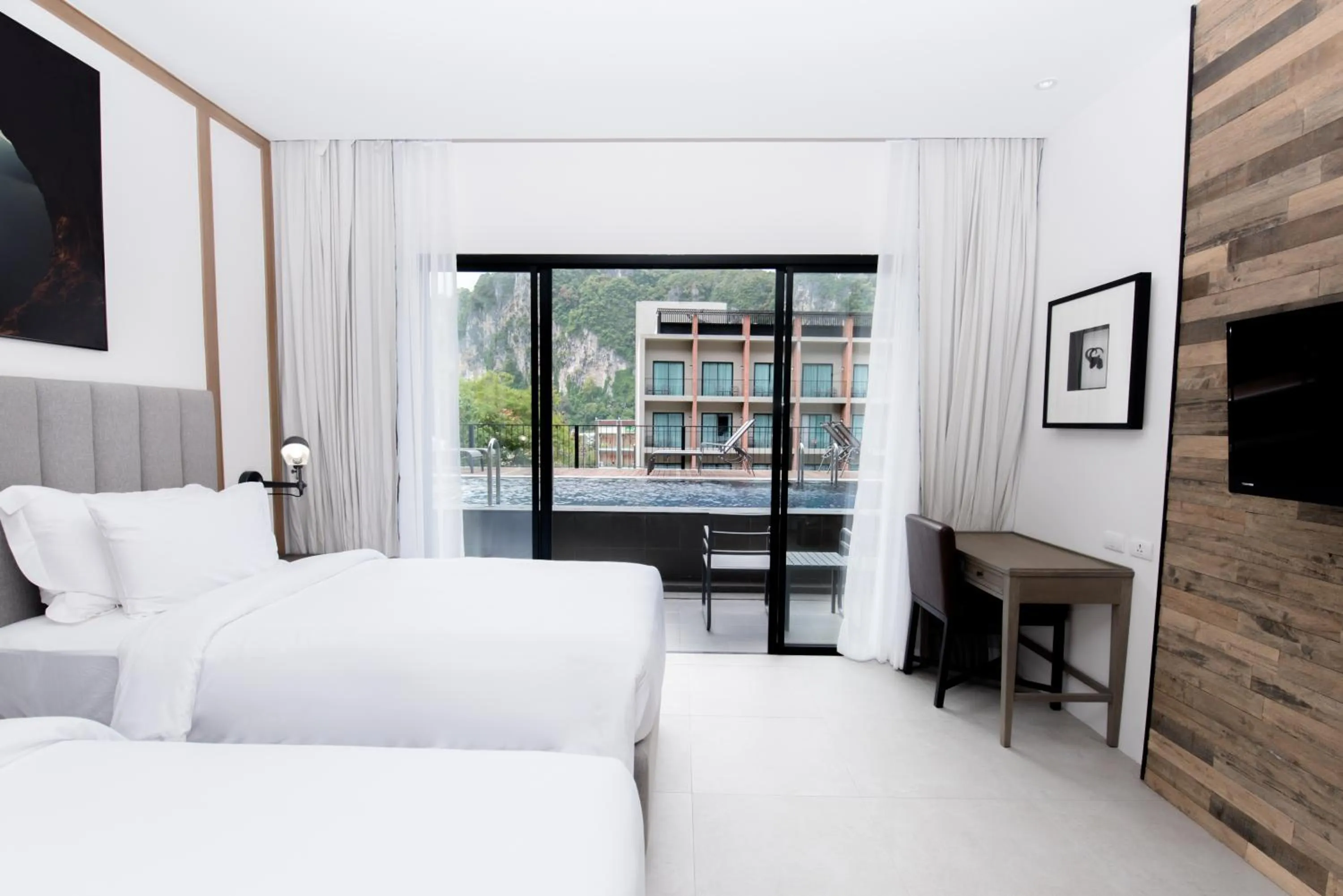 Bed in Sugar Marina Hotel CLIFFHANGER Aonang