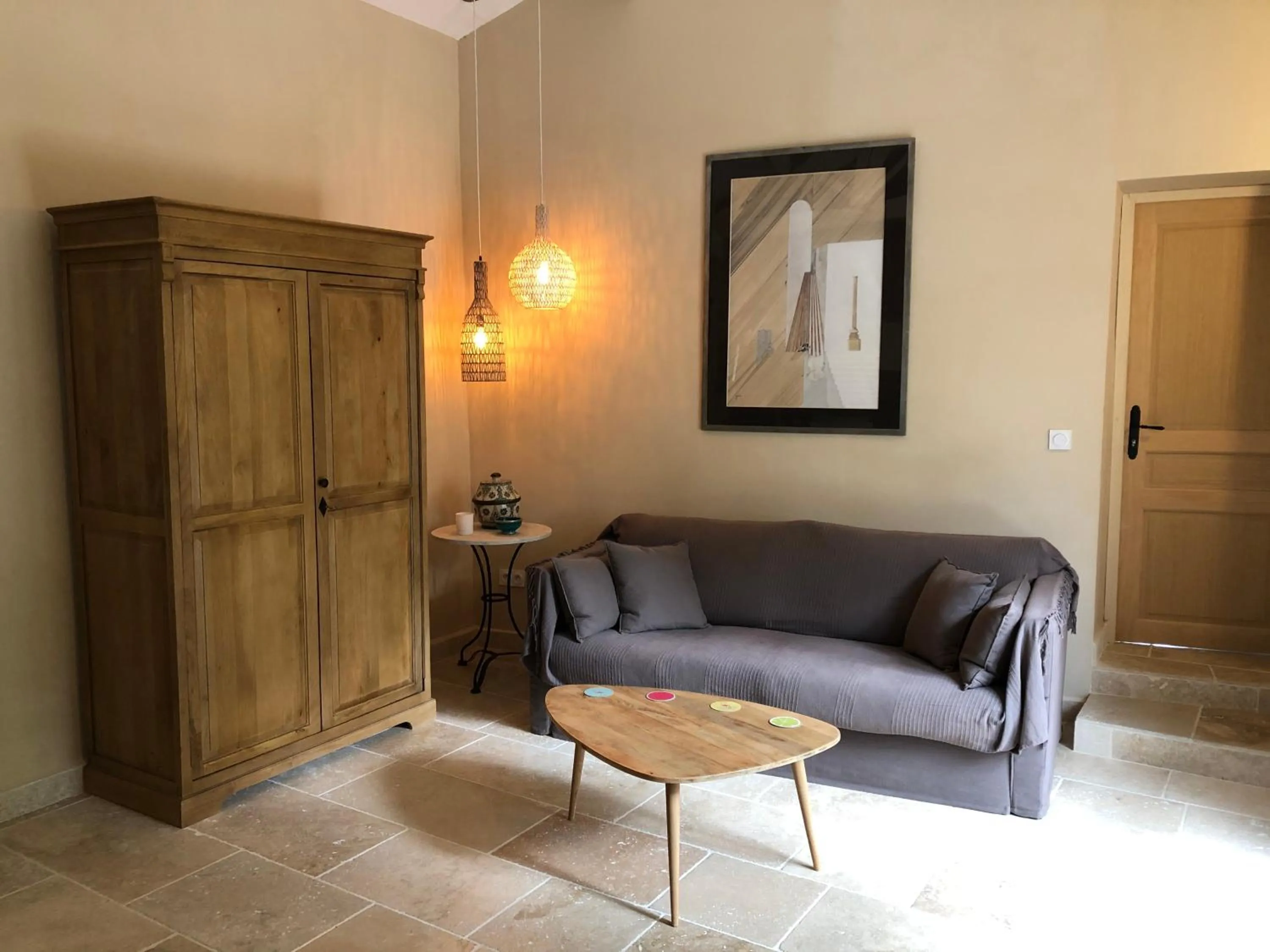 Seating area in Mas Li Doumenge