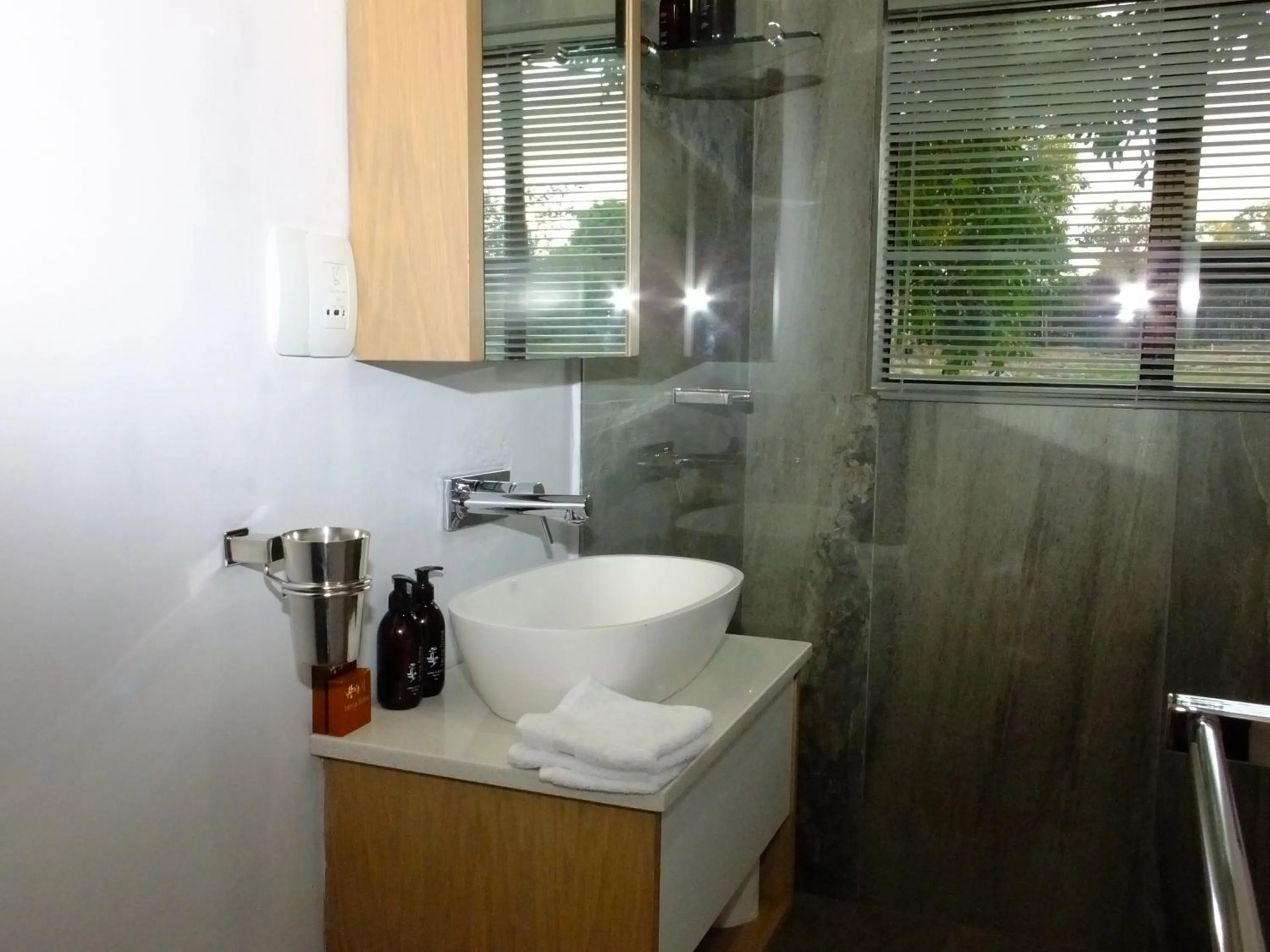 Shower in Lauradale Accommodation