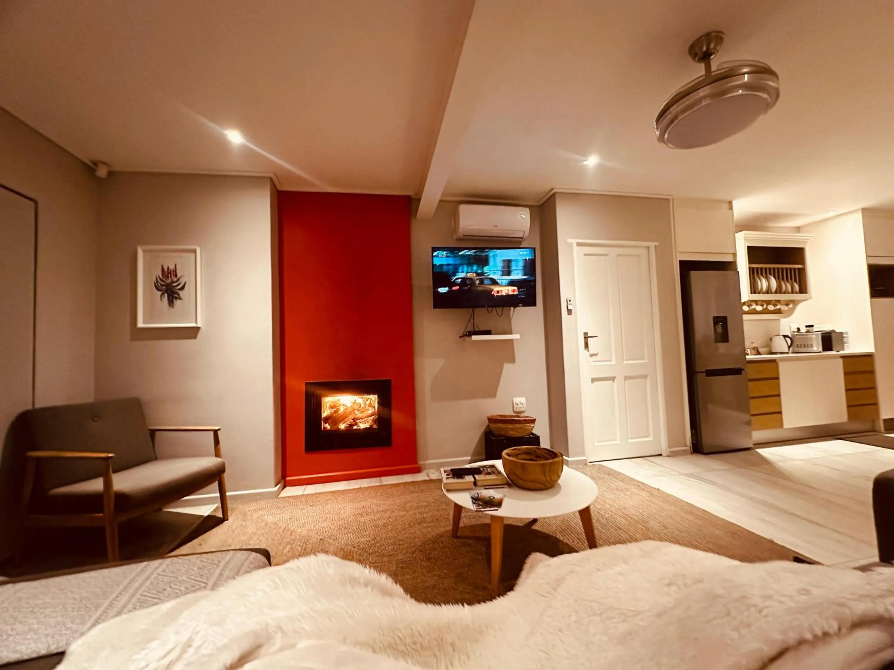 Living room in Lauradale Accommodation