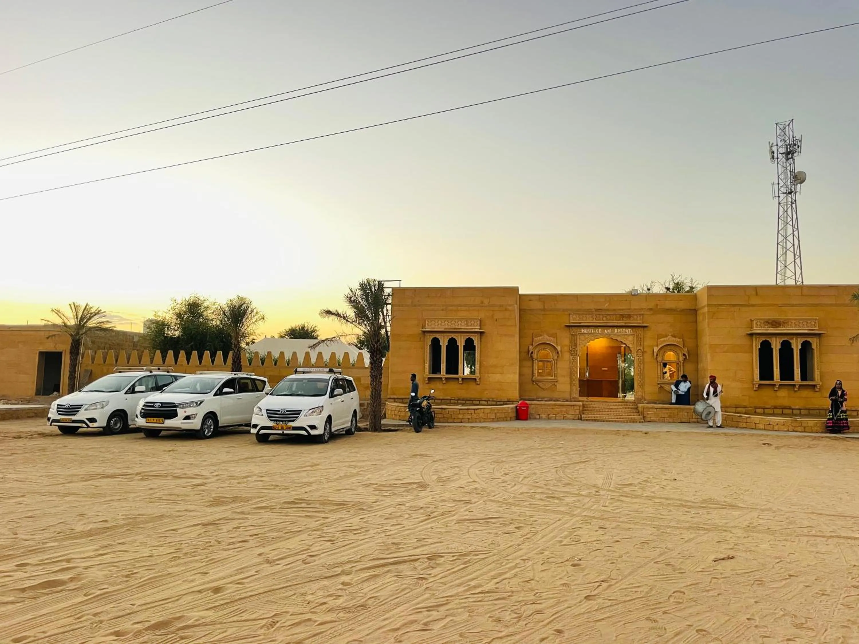 Property building in Heritage Juma Resort with swimming pool