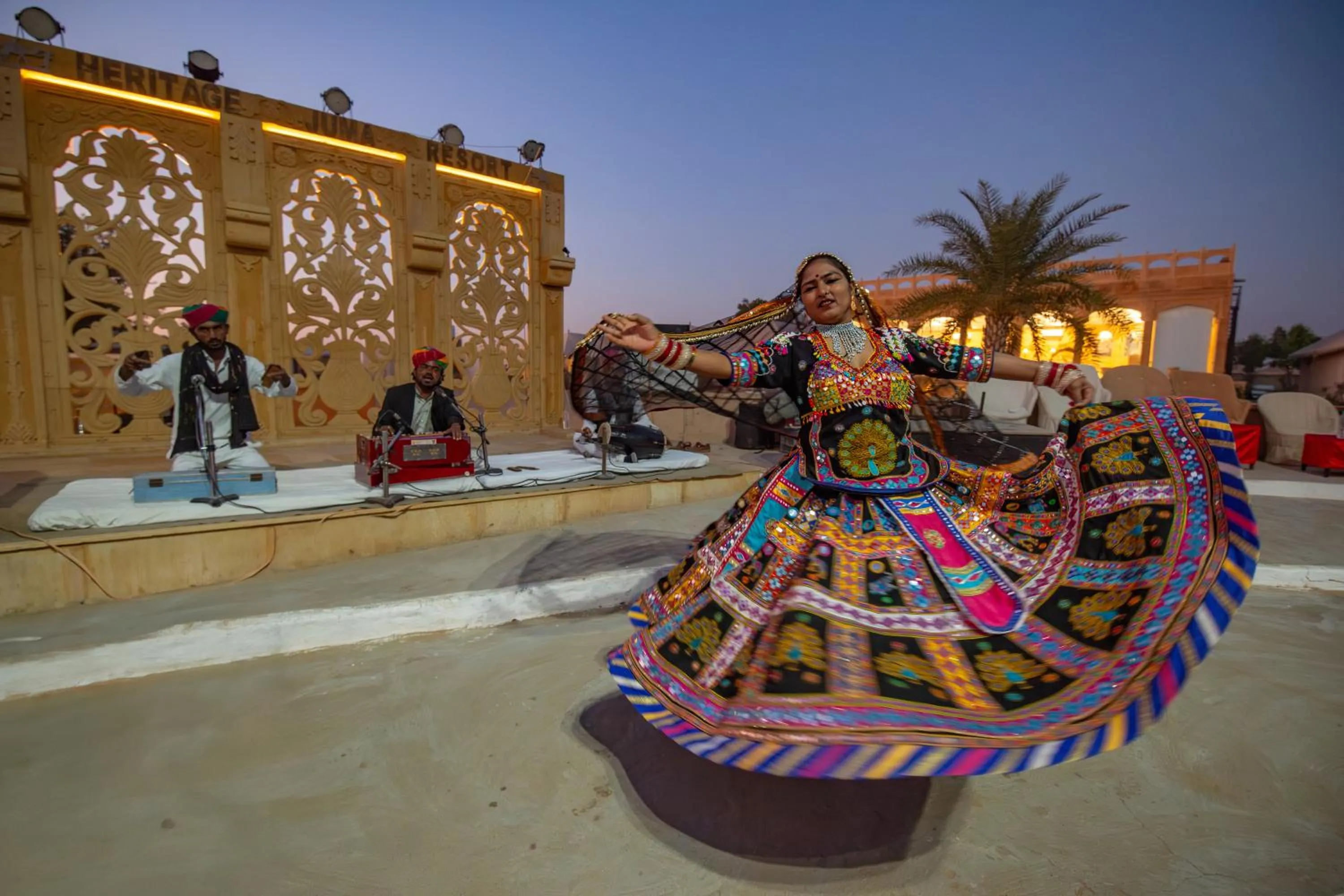 Property building in Heritage Juma Resort with swimming pool