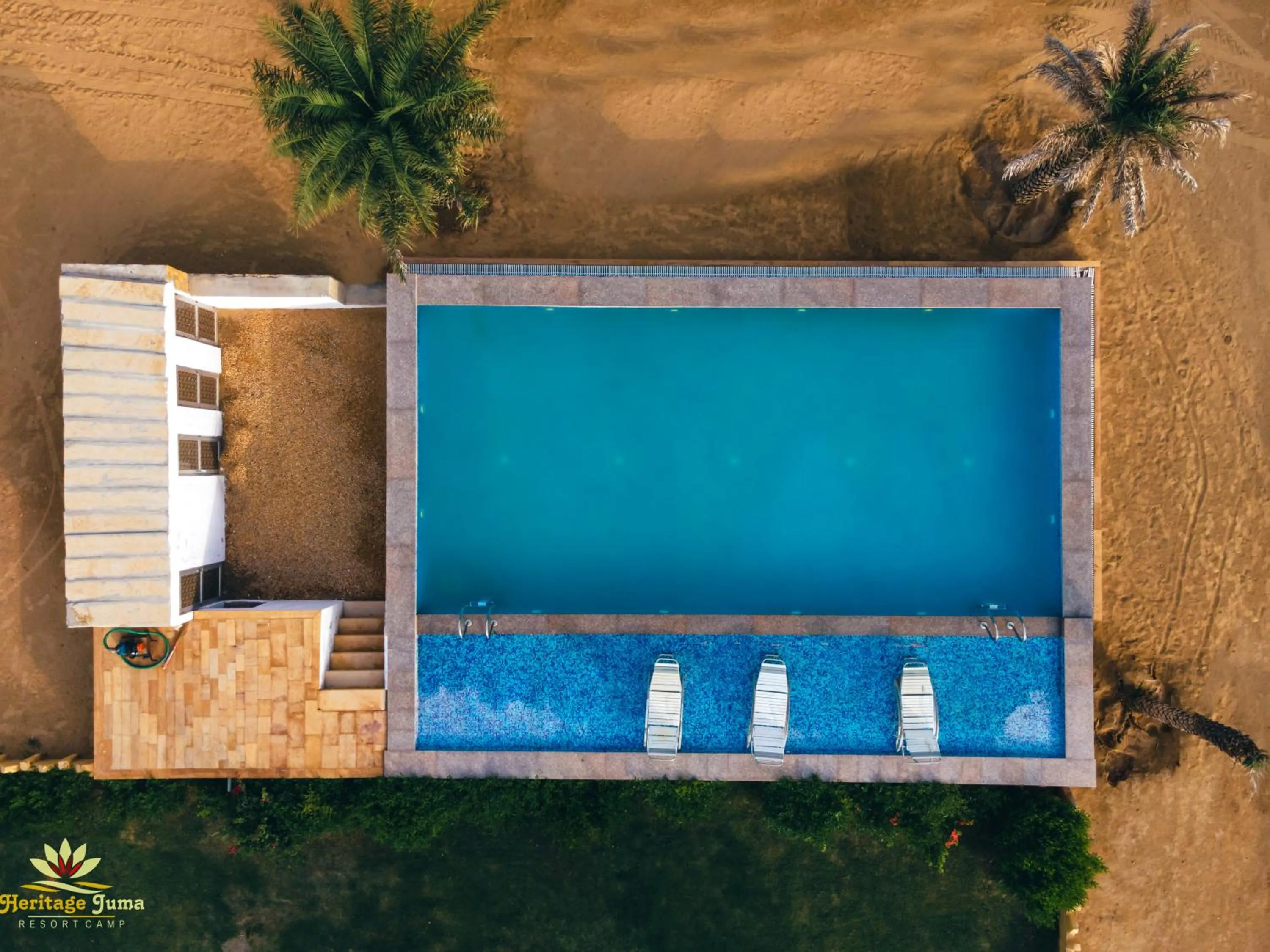 Natural landscape in Heritage Juma Resort with swimming pool