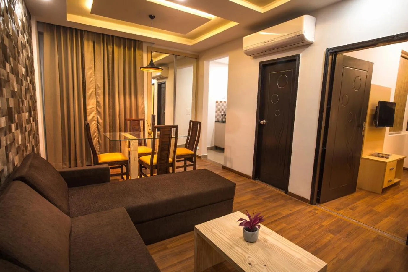 Photo of the whole room in Kadamb Spritual stay