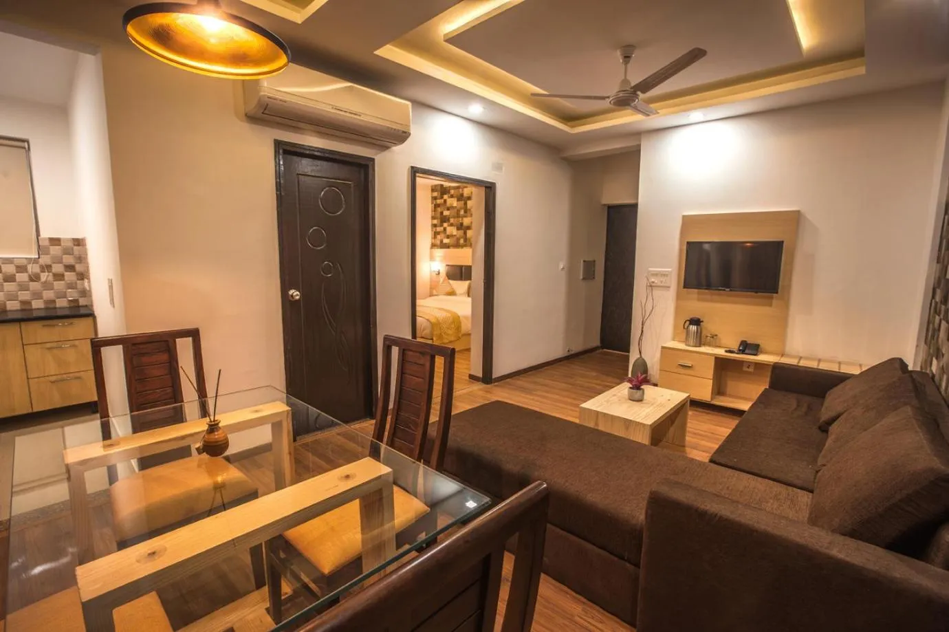 Photo of the whole room in Kadamb Spritual stay