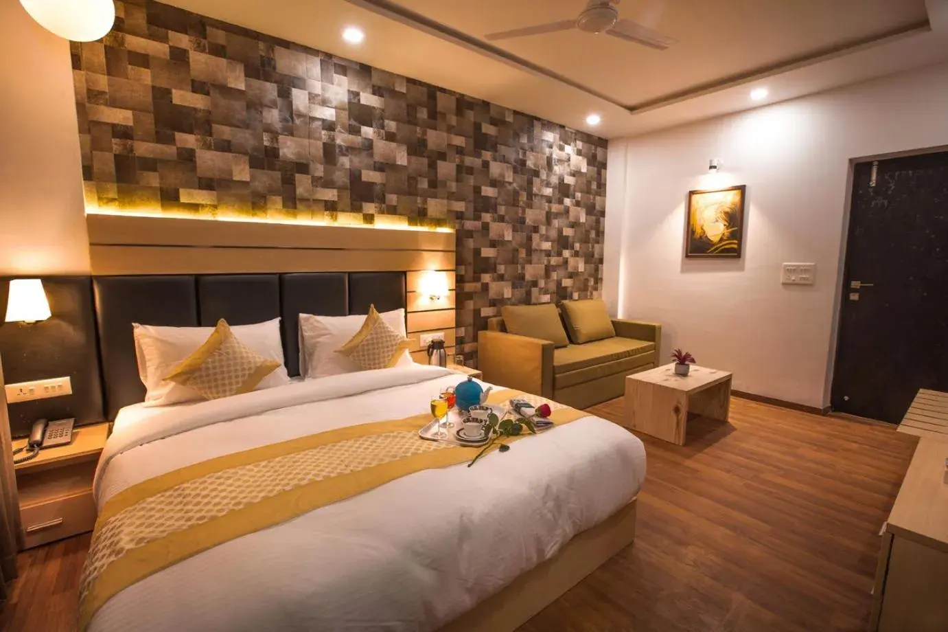 King Studio with Sofa Bed in Kadamb Spritual stay King Studio with Sofa Bed in Kadamb Spritual stay