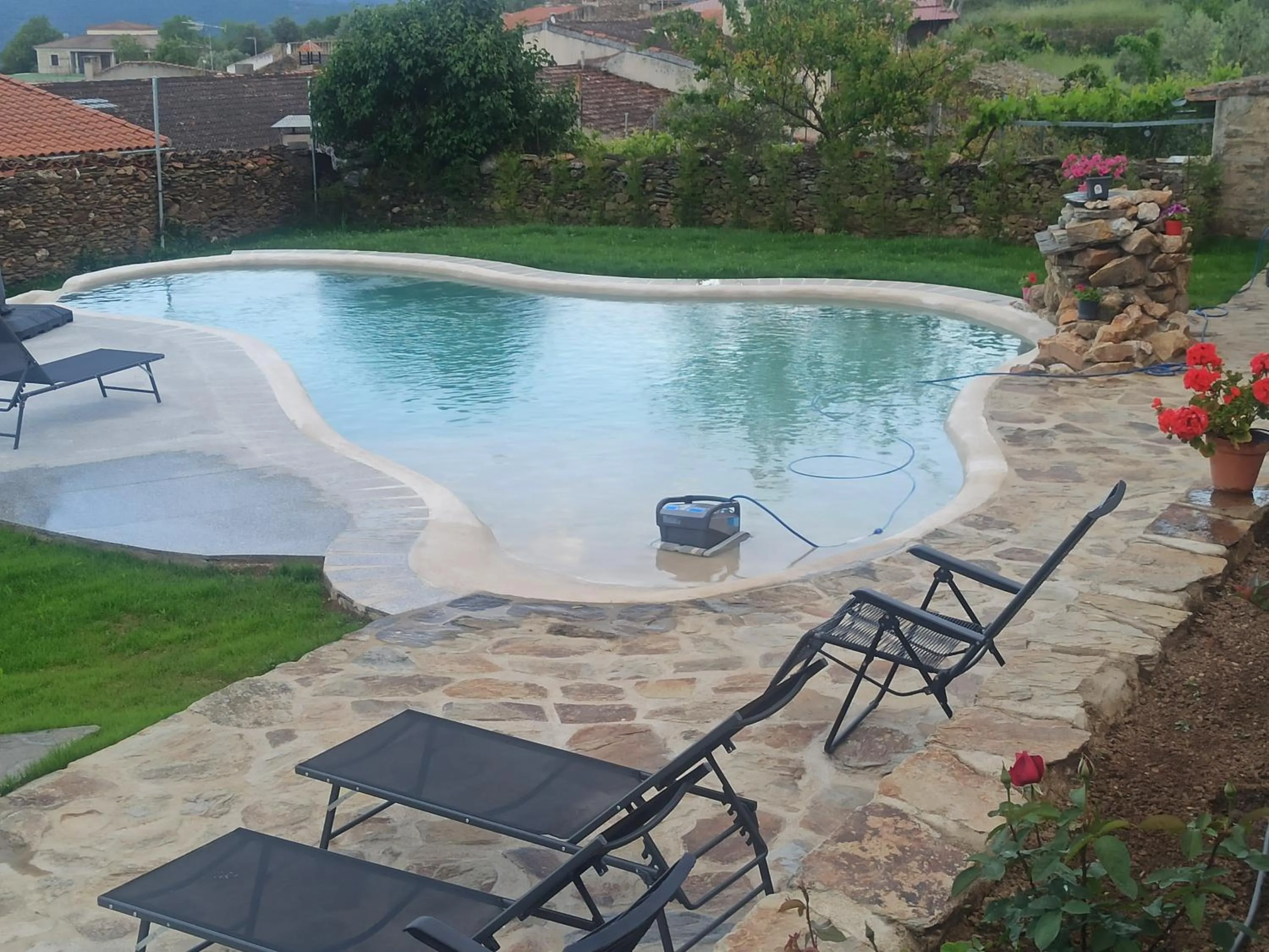 Swimming pool in Posada de Los Aceiteros
