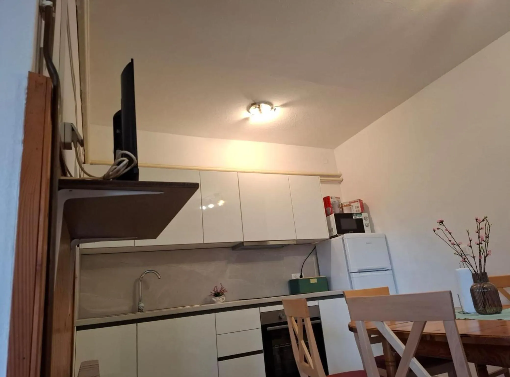 Kitchen or kitchenette in Apartments Marita