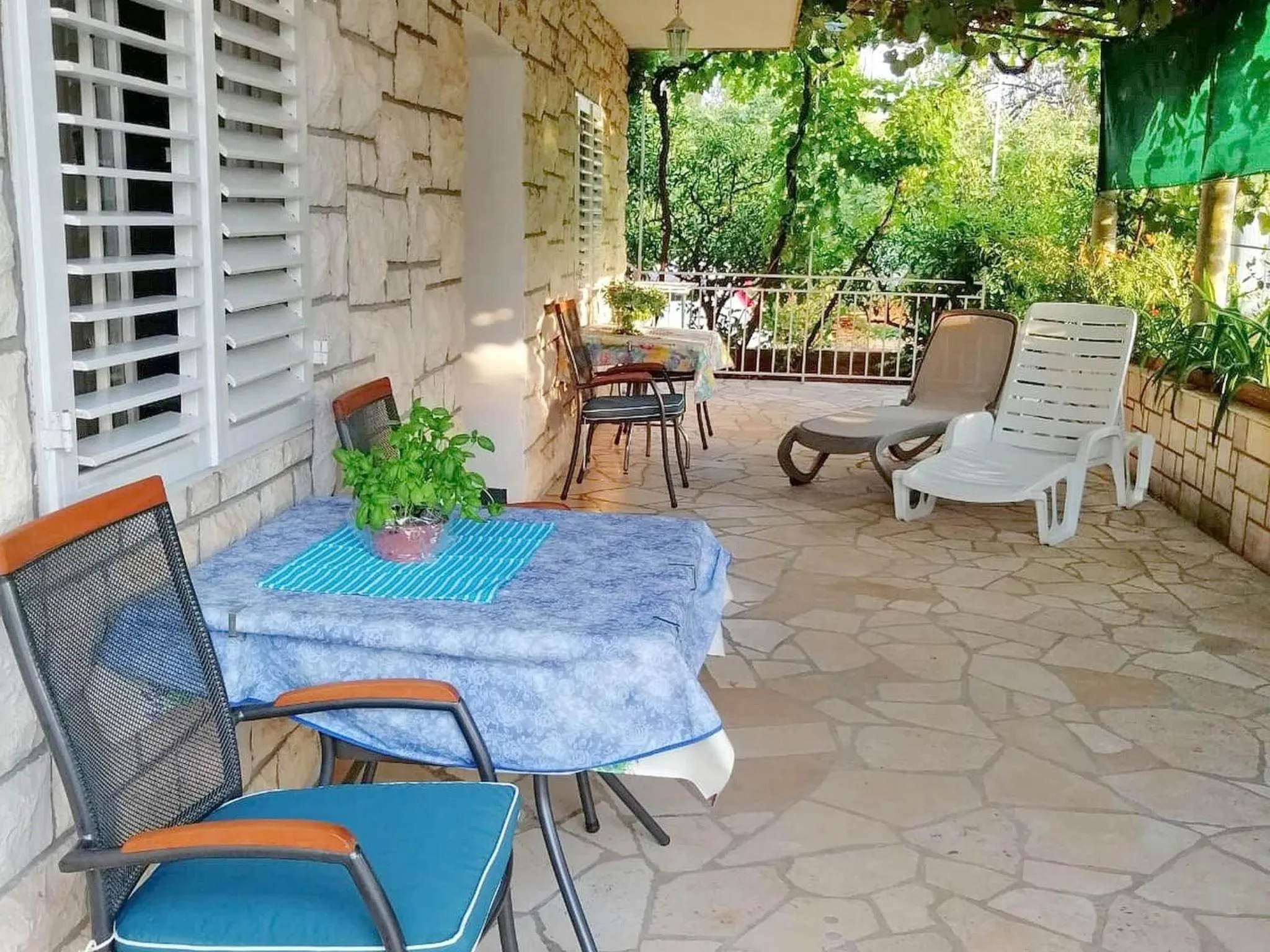 Balcony/Terrace in Apartments Marita