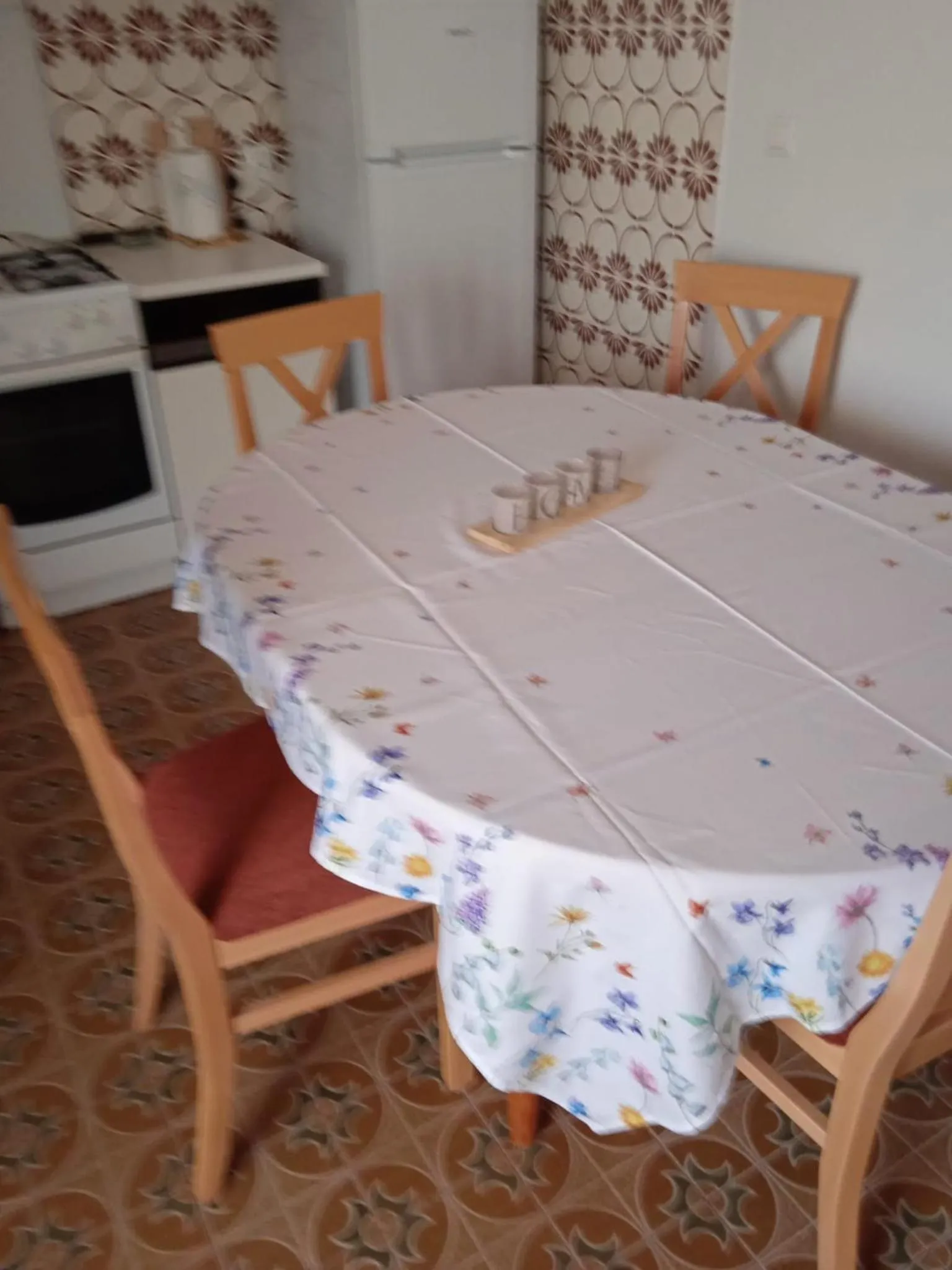 Dining area in Apartments Marita