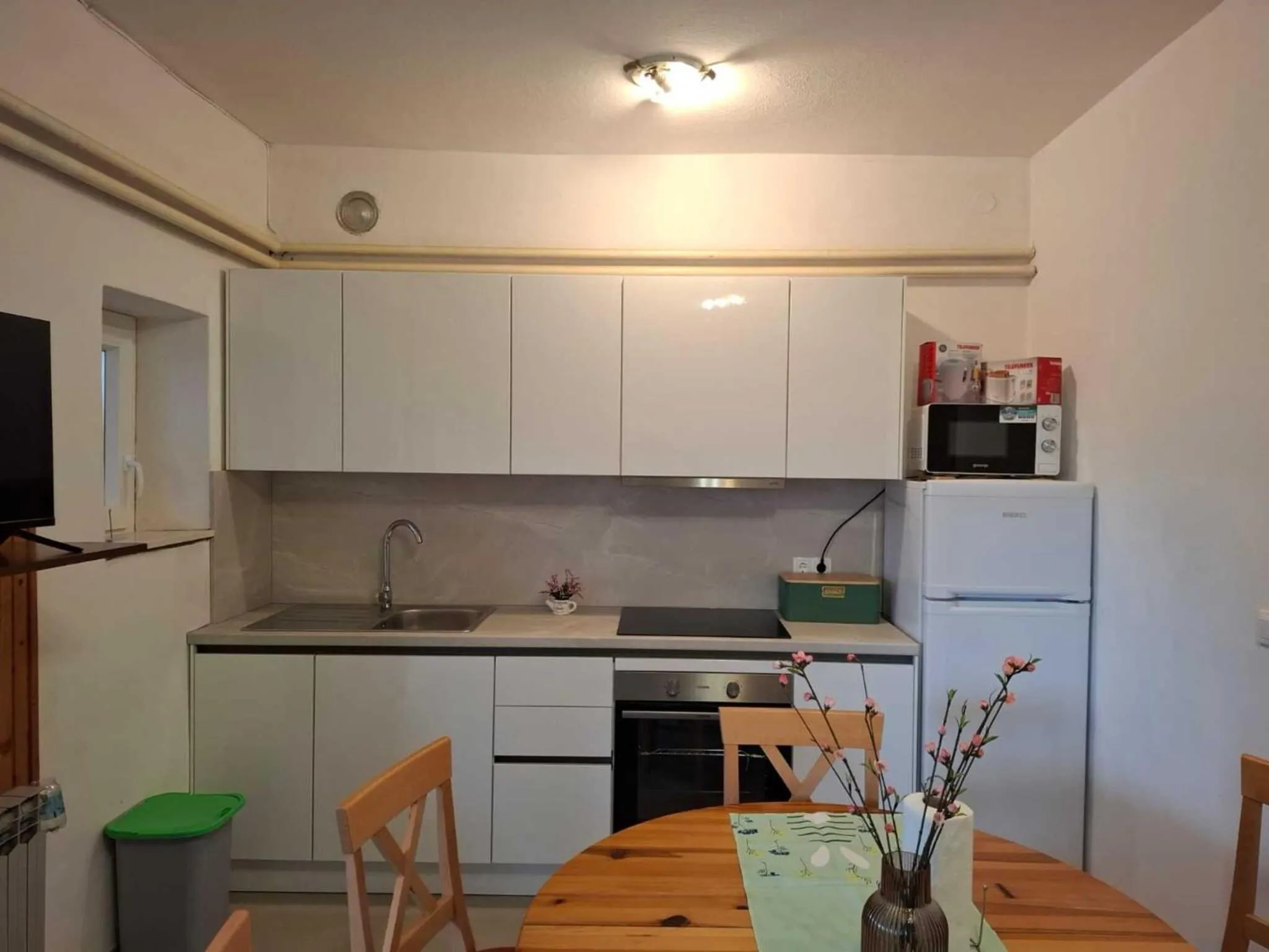 Kitchen or kitchenette in Apartments Marita