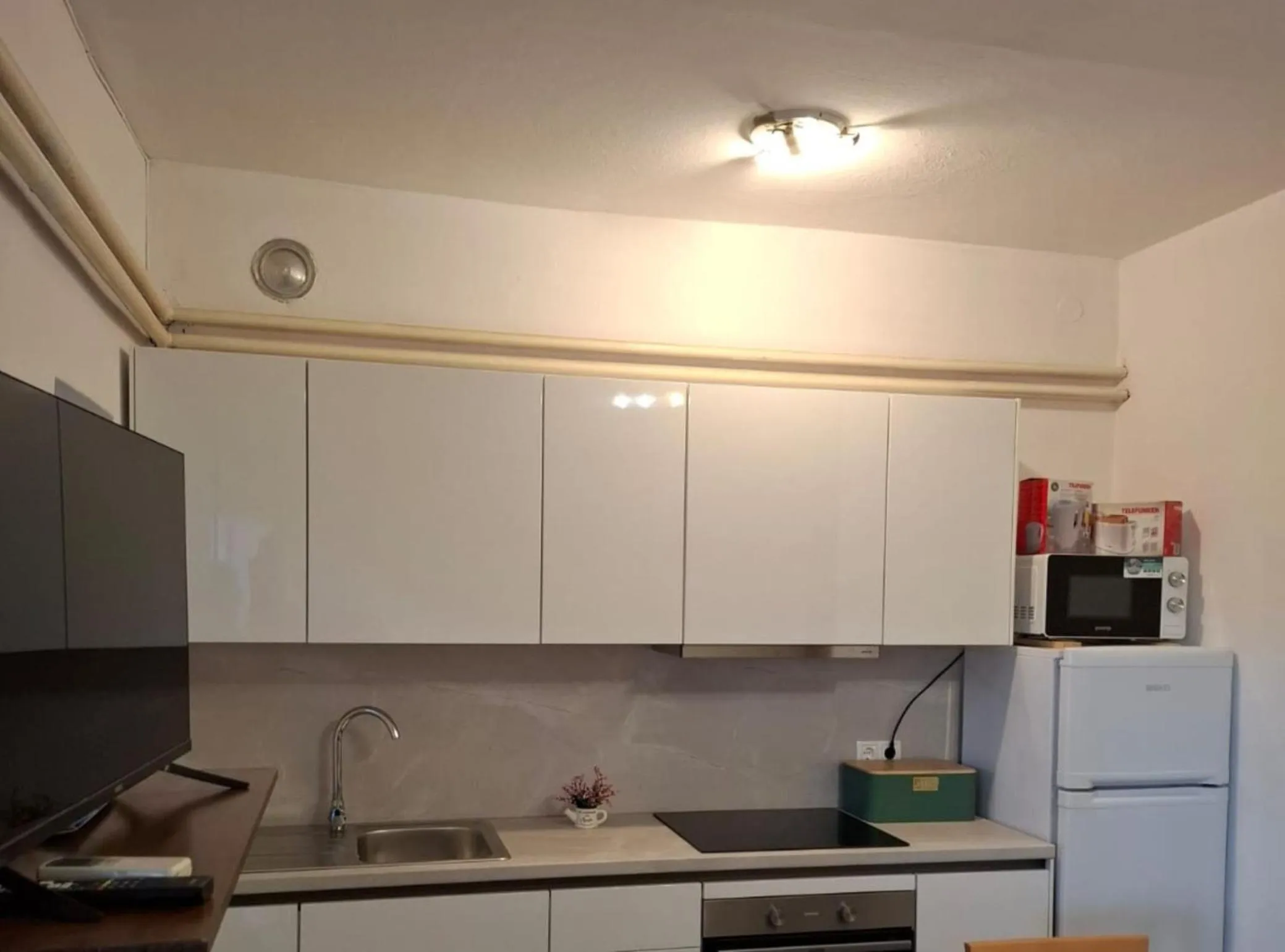 Kitchen or kitchenette in Apartments Marita