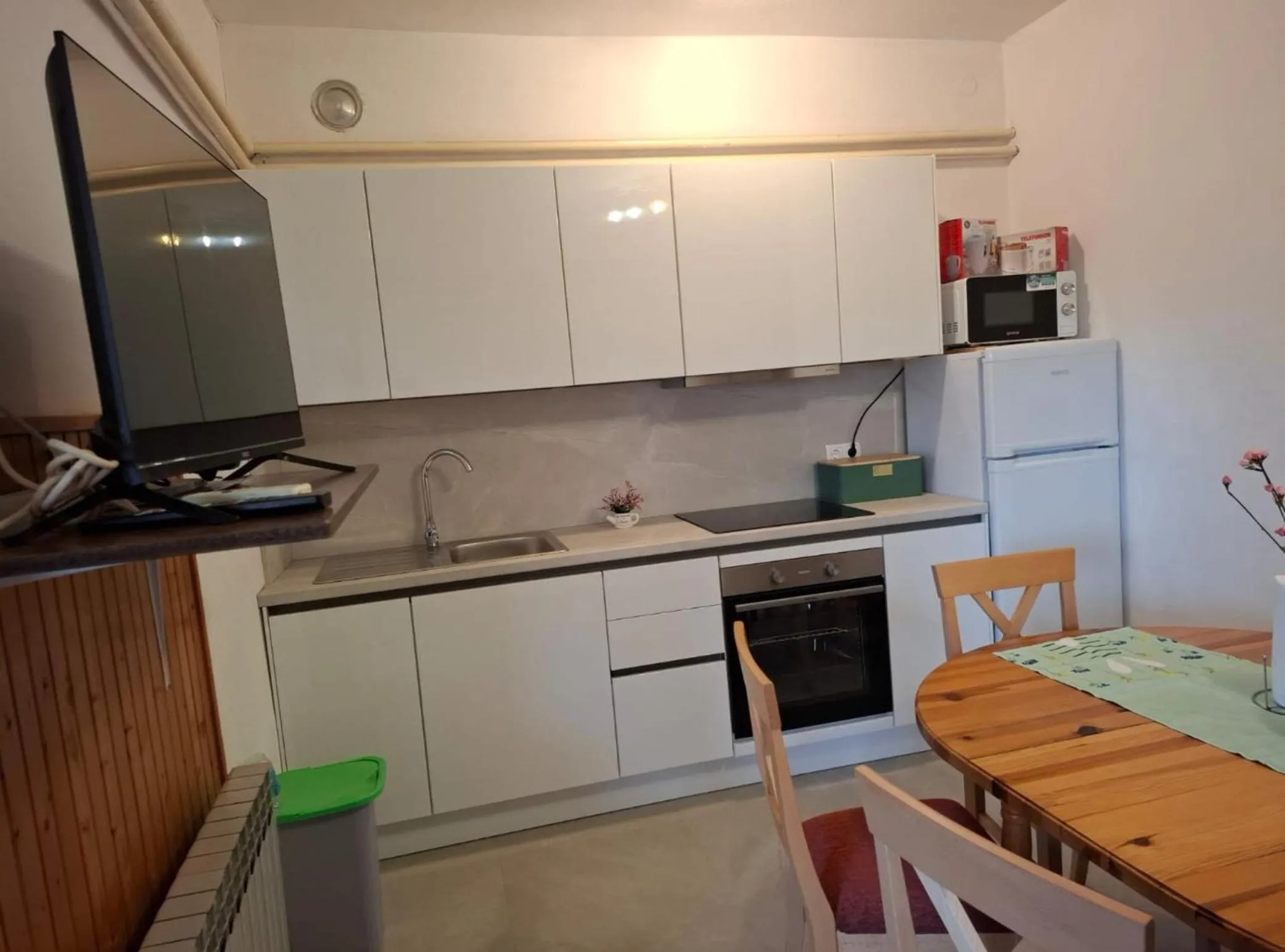 Kitchen or kitchenette in Apartments Marita