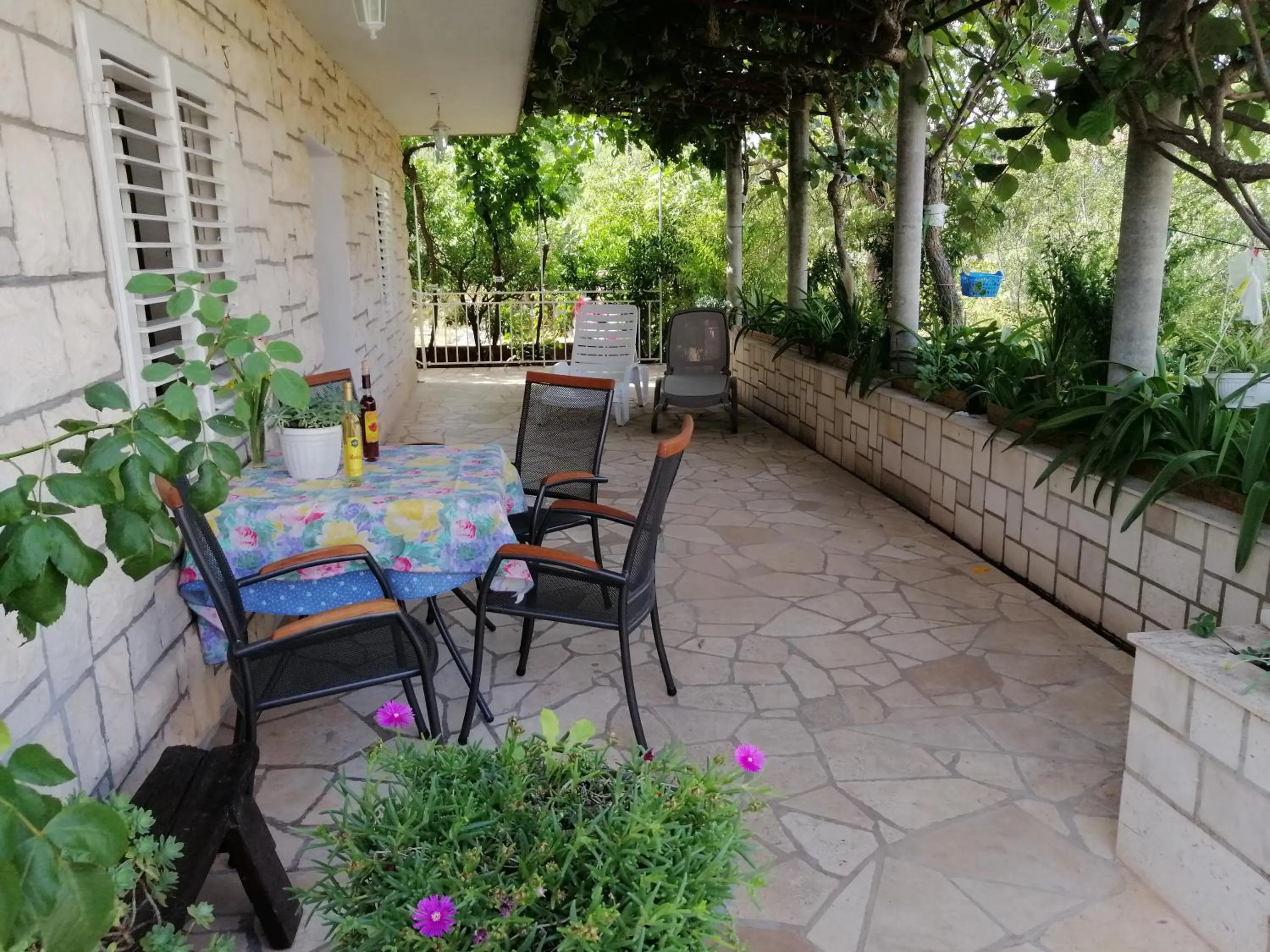 Patio in Apartments Marita