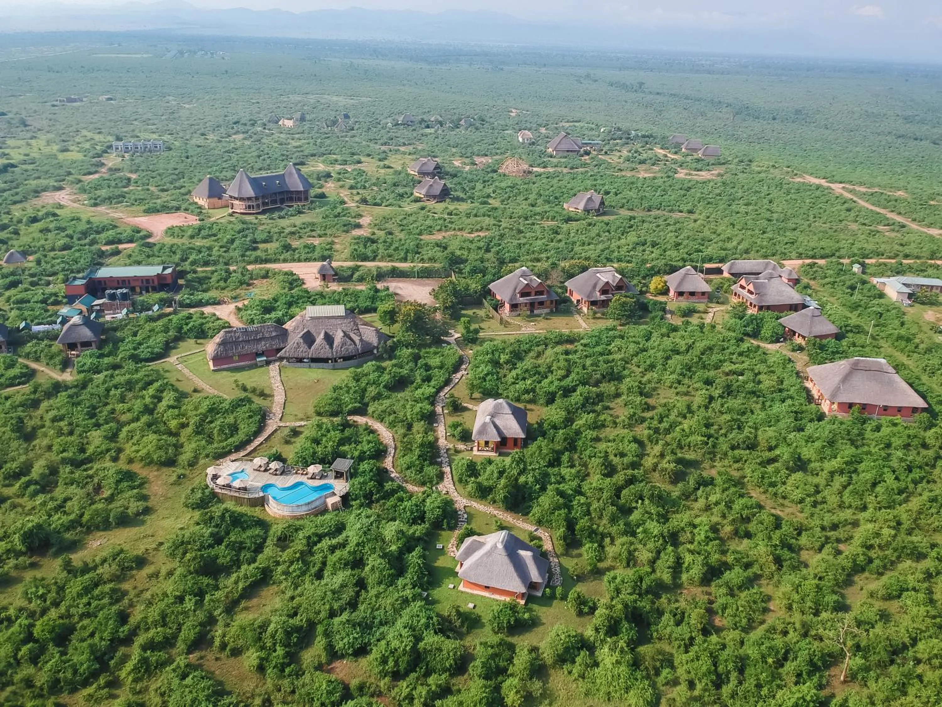 Property building in Buffalo Safari Lodge