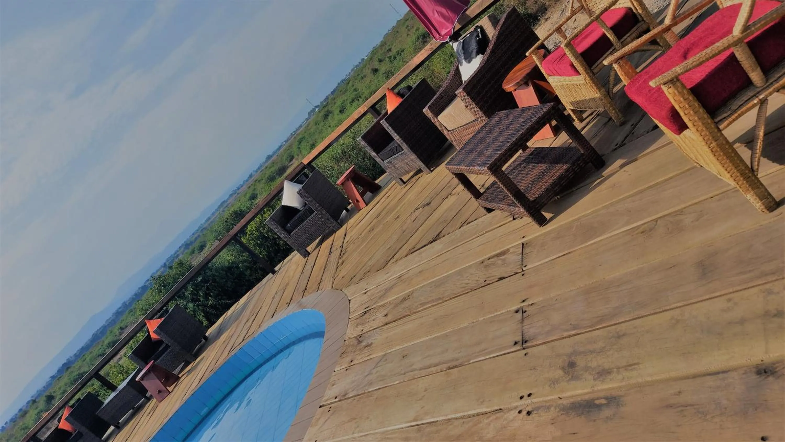 Swimming pool in Buffalo Safari Lodge
