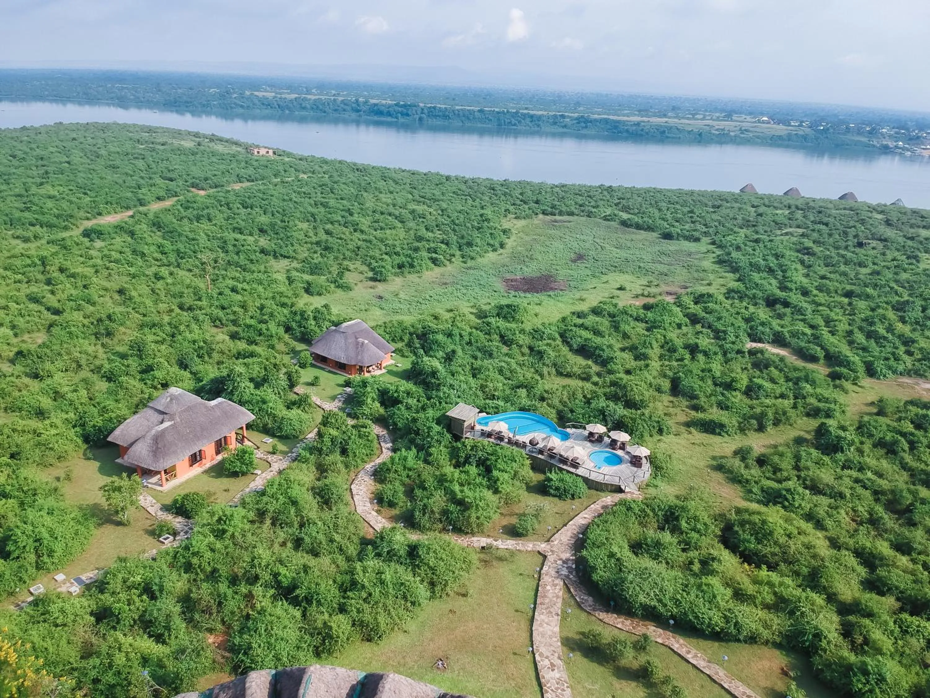 Natural landscape in Buffalo Safari Lodge