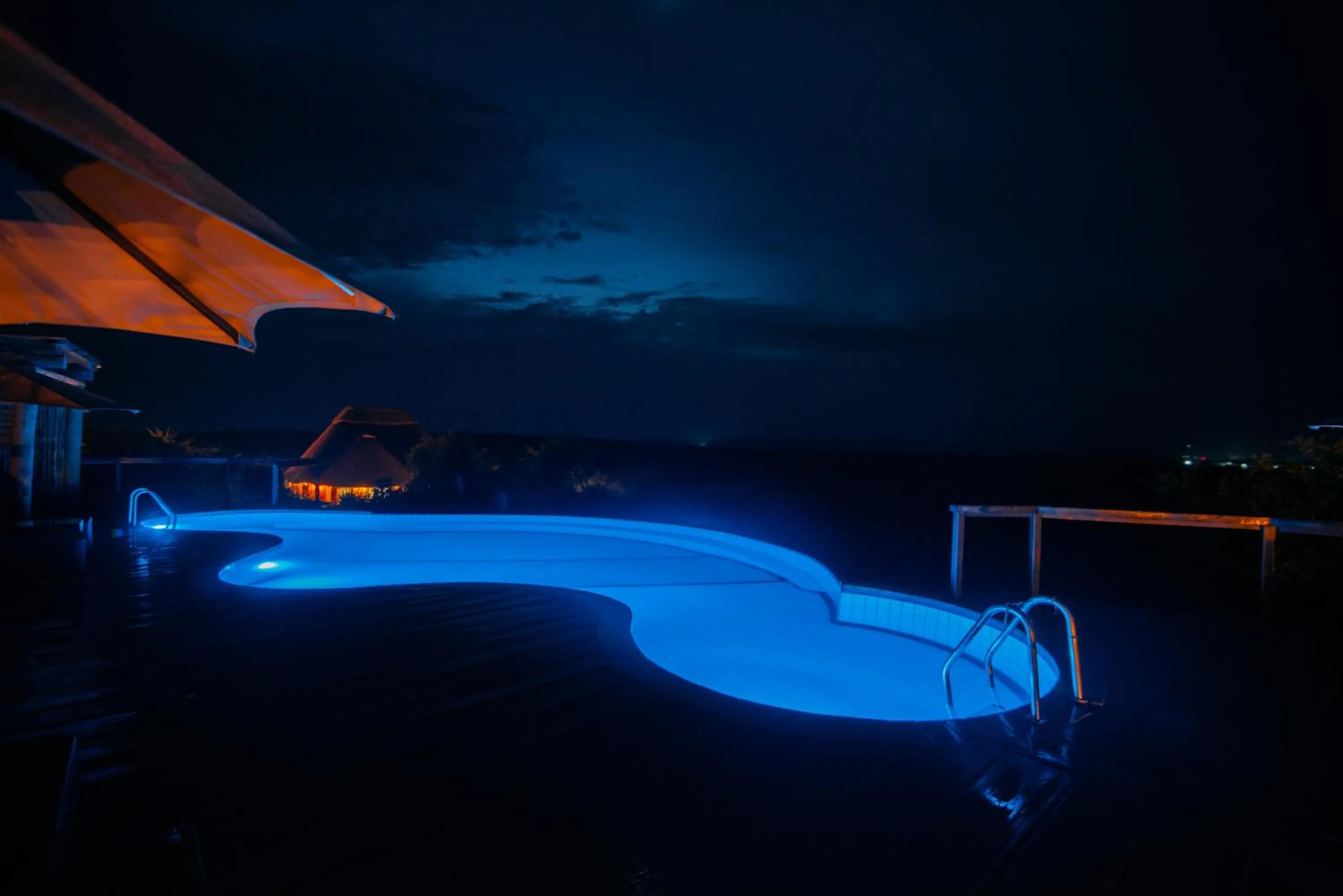 Pool view in Buffalo Safari Lodge