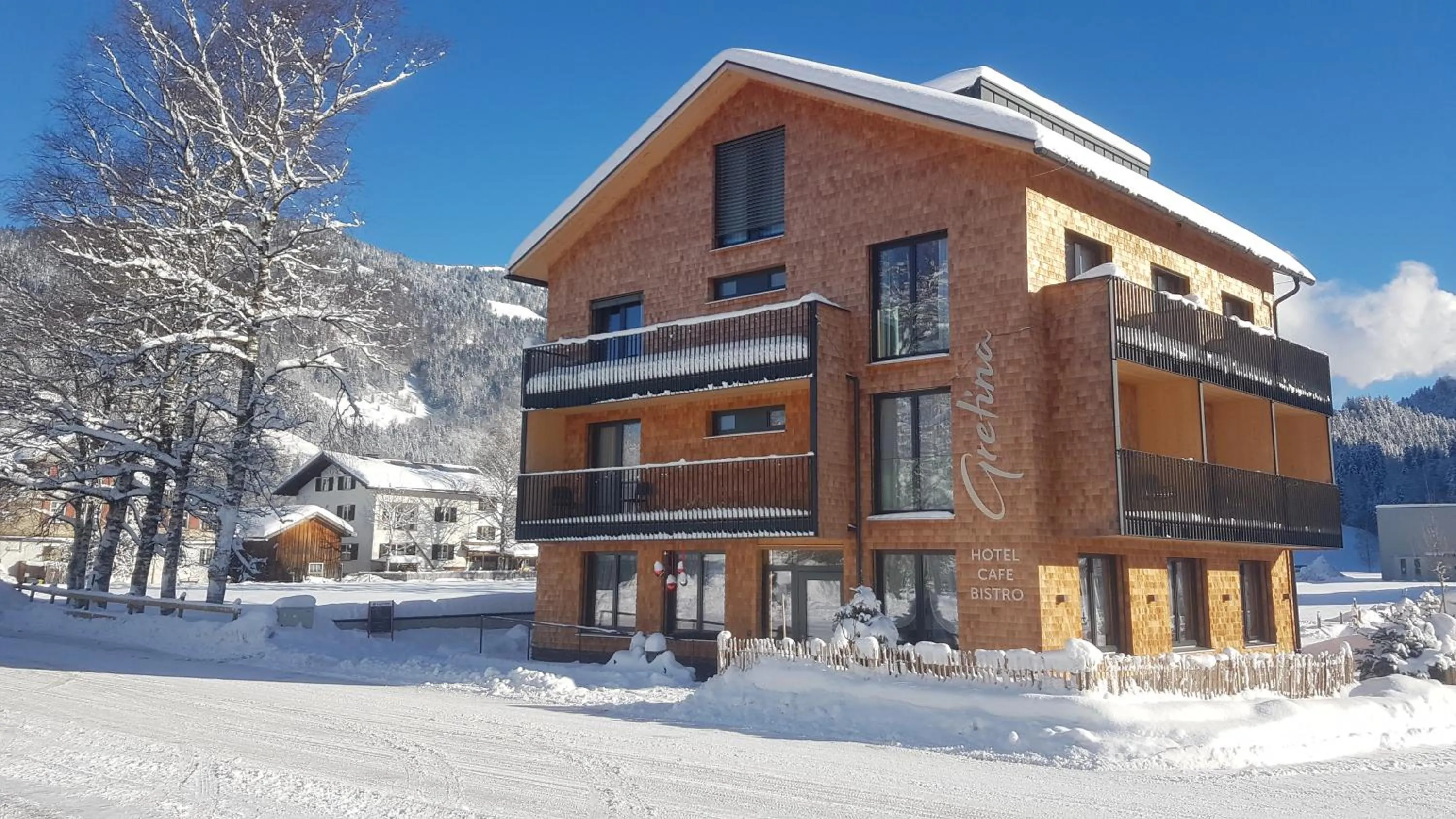 Property building in Hotel Gretina