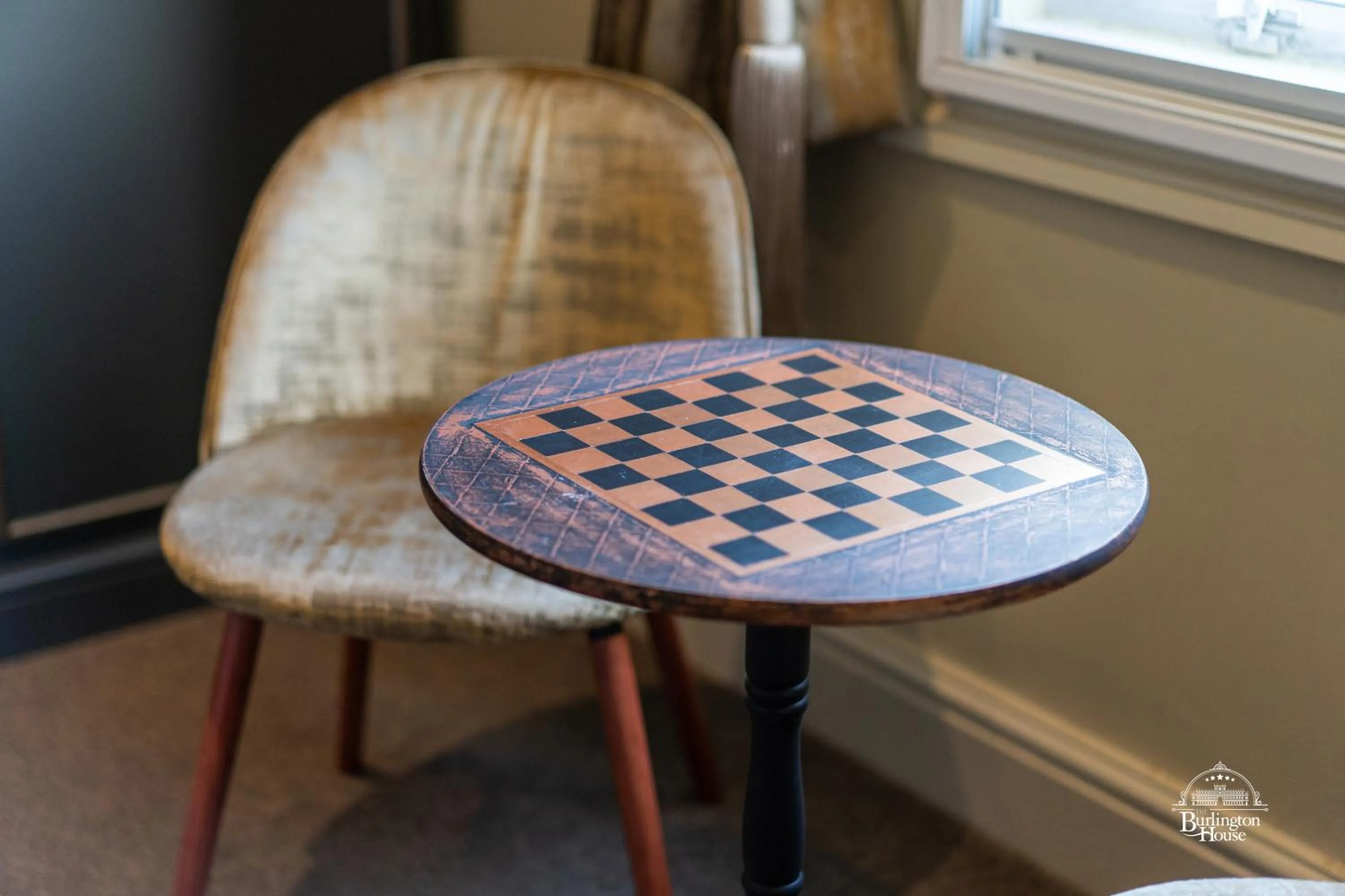 Seating area in Burlington House Boutique