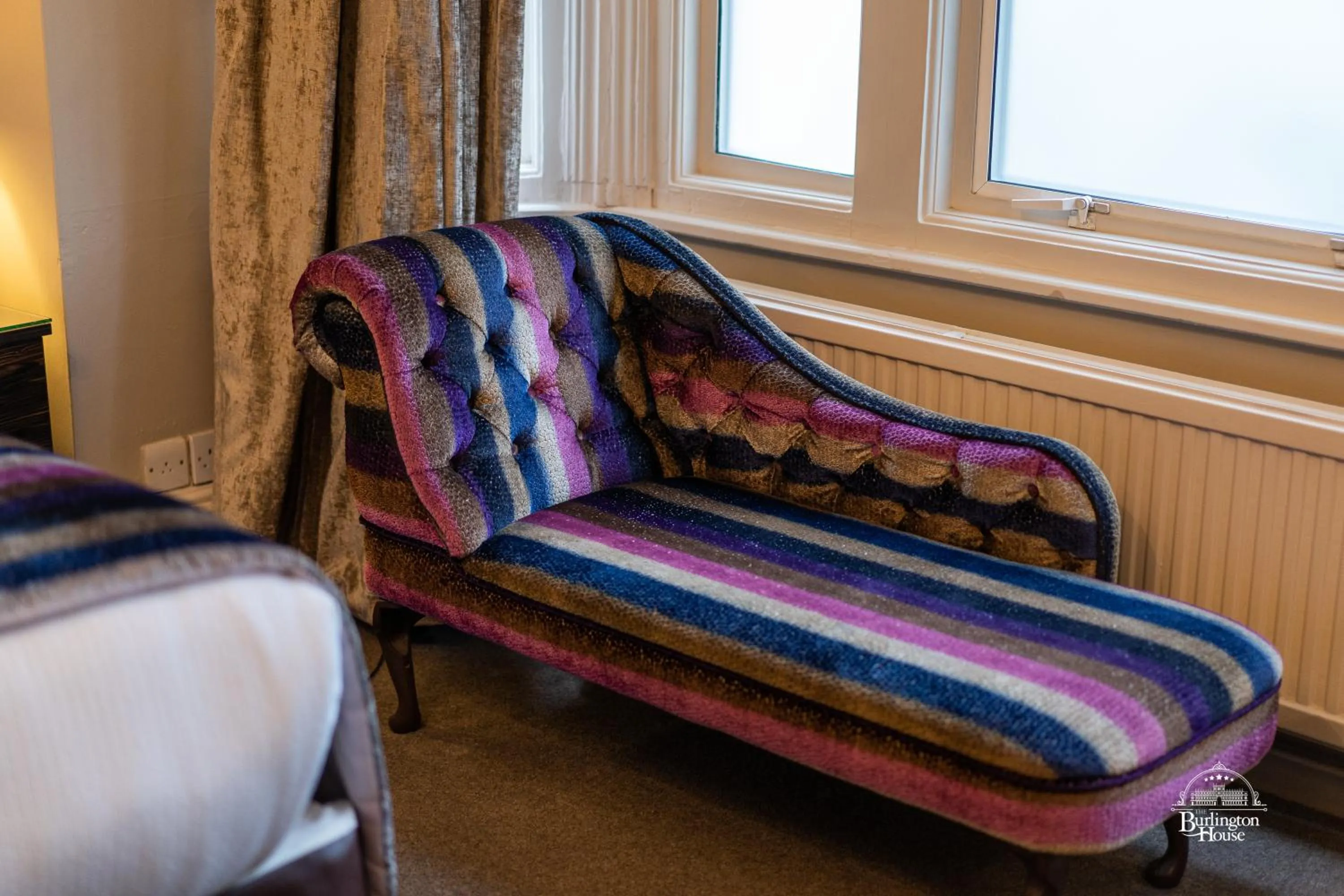 Seating area in Burlington House Boutique
