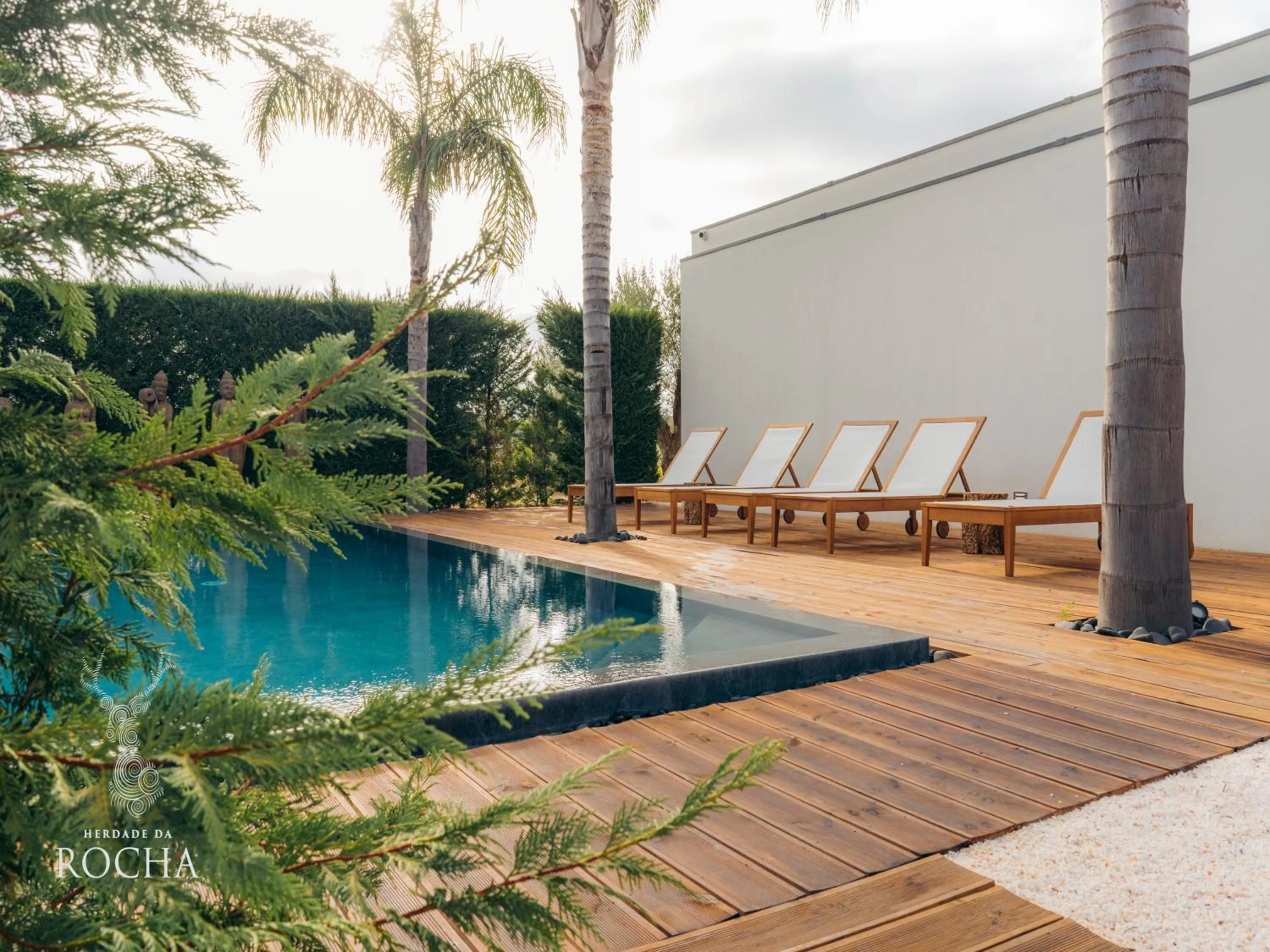 Pool view in Herdade da Rocha - Boutique Lodge