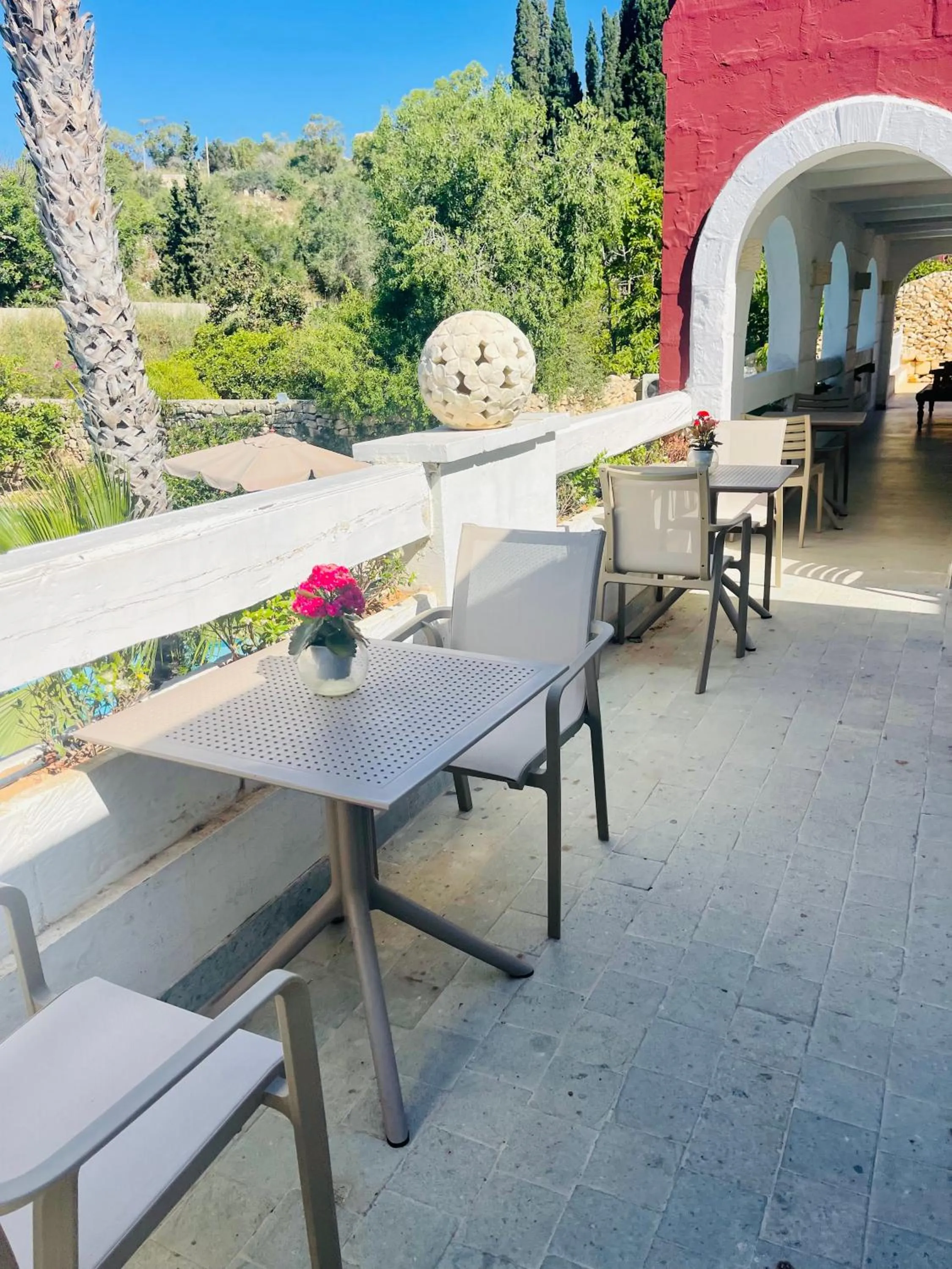 Balcony/Terrace in The Red Farm Relais & Spa