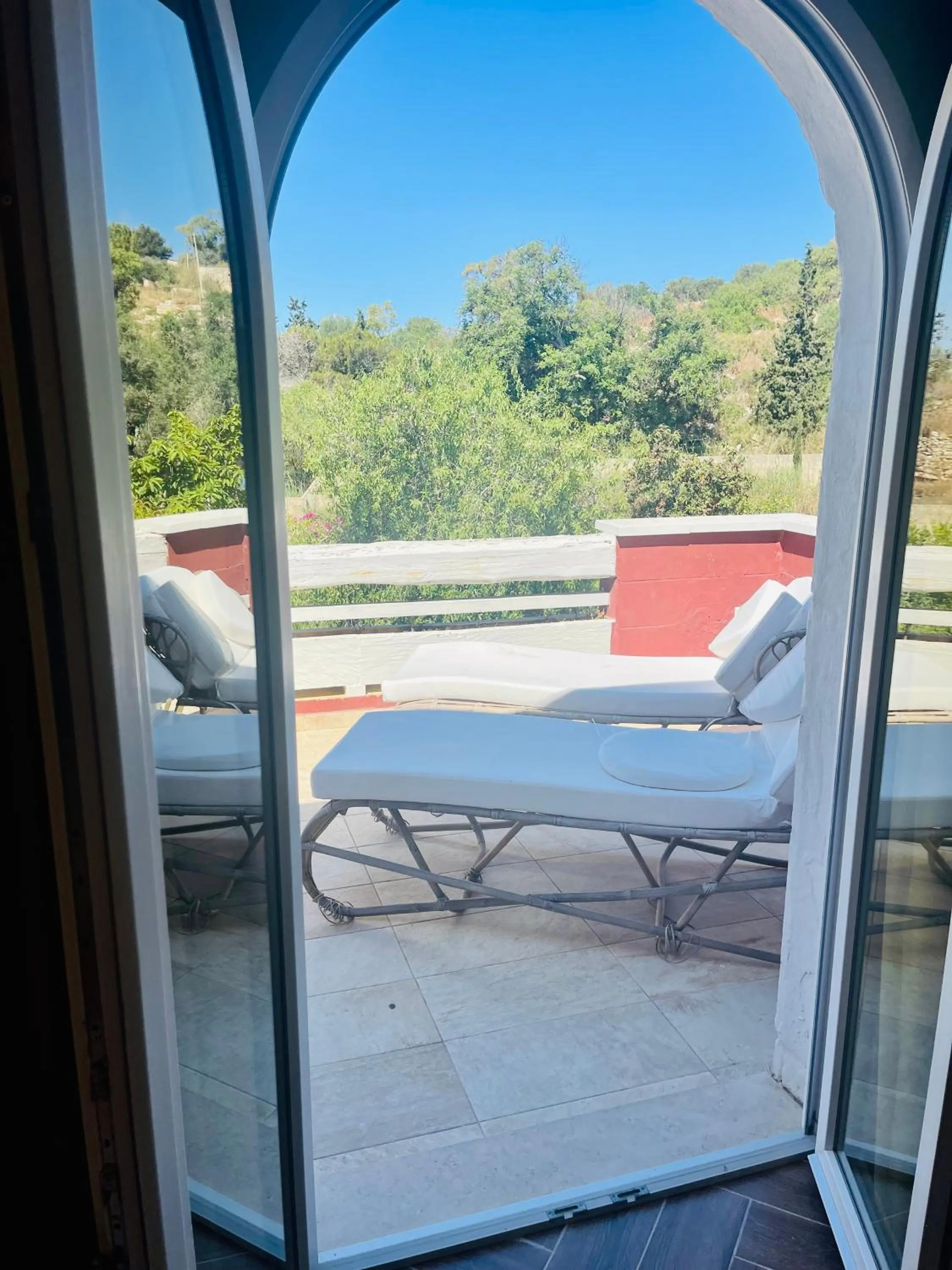 Balcony/Terrace in The Red Farm Relais & Spa