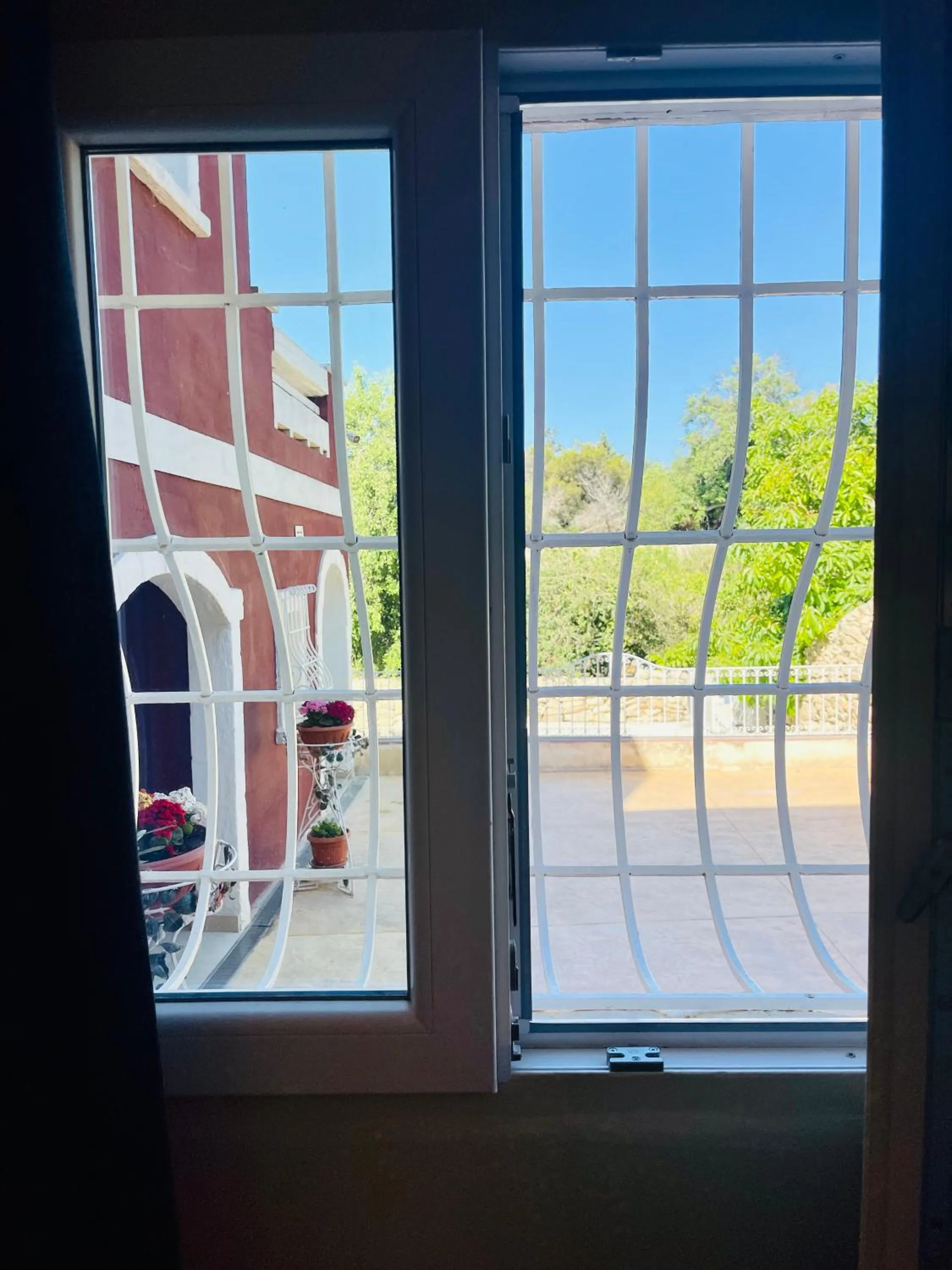 Garden view in The Red Farm Relais & Spa