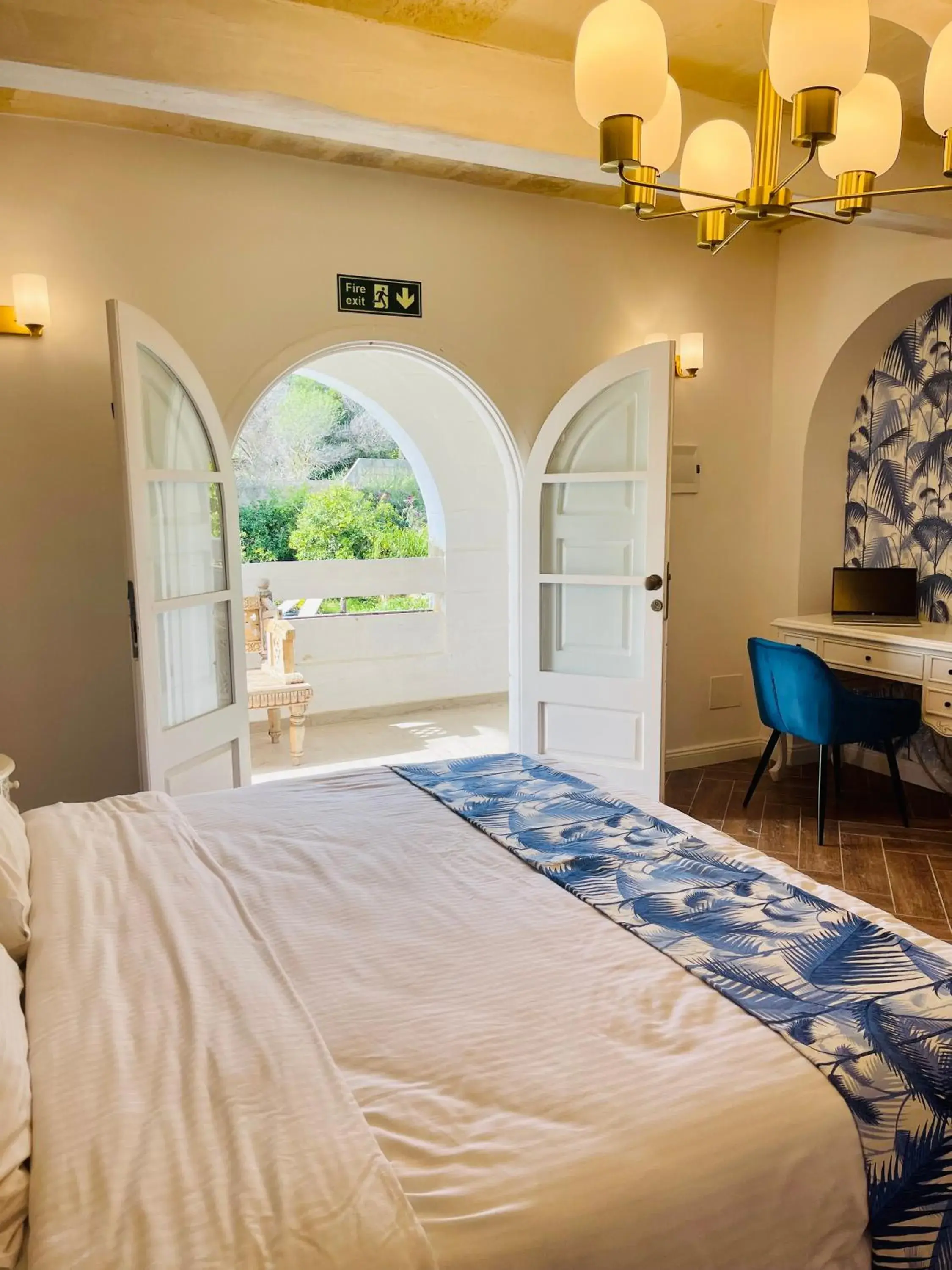 Queen Room with Garden View in The Red Farm Relais & Spa Queen Room with Garden View in The Red Farm Relais & Spa