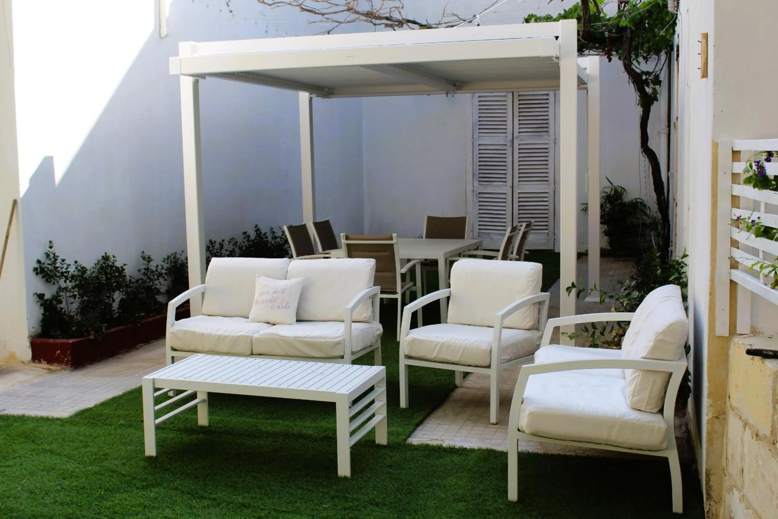 Garden in The Red Farm Relais & Spa