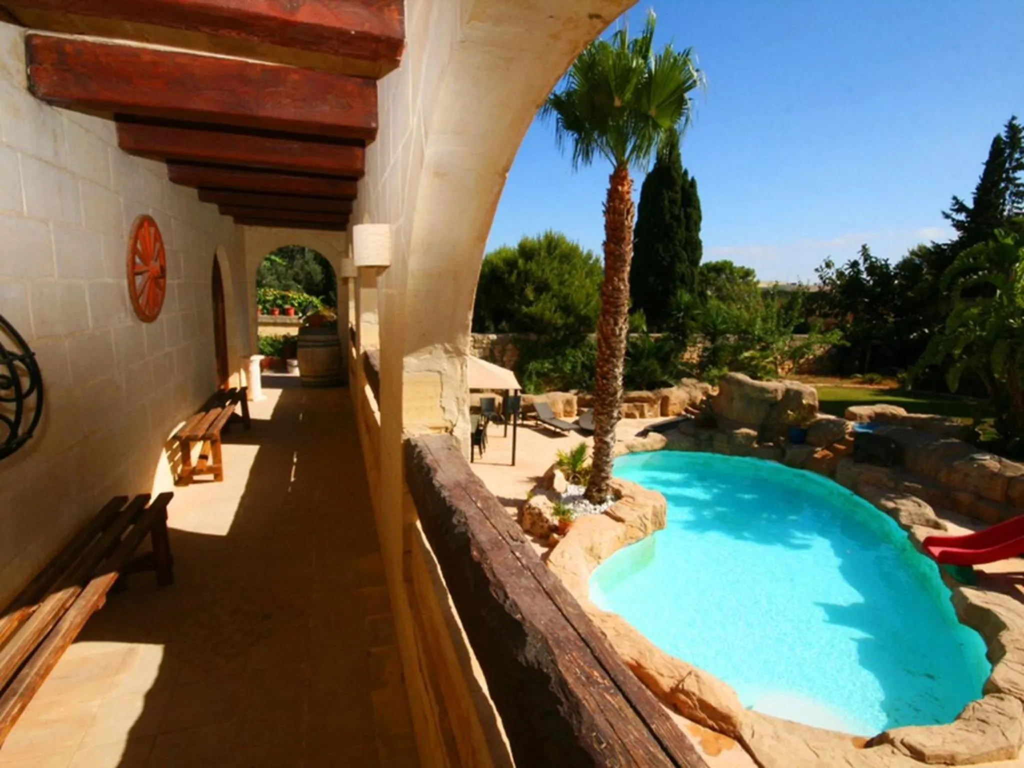 Bird's eye view in The Red Farm Relais & Spa