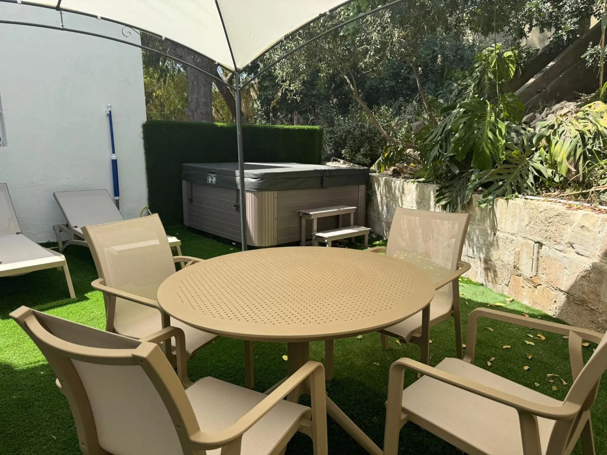 Garden in The Red Farm Relais & Spa