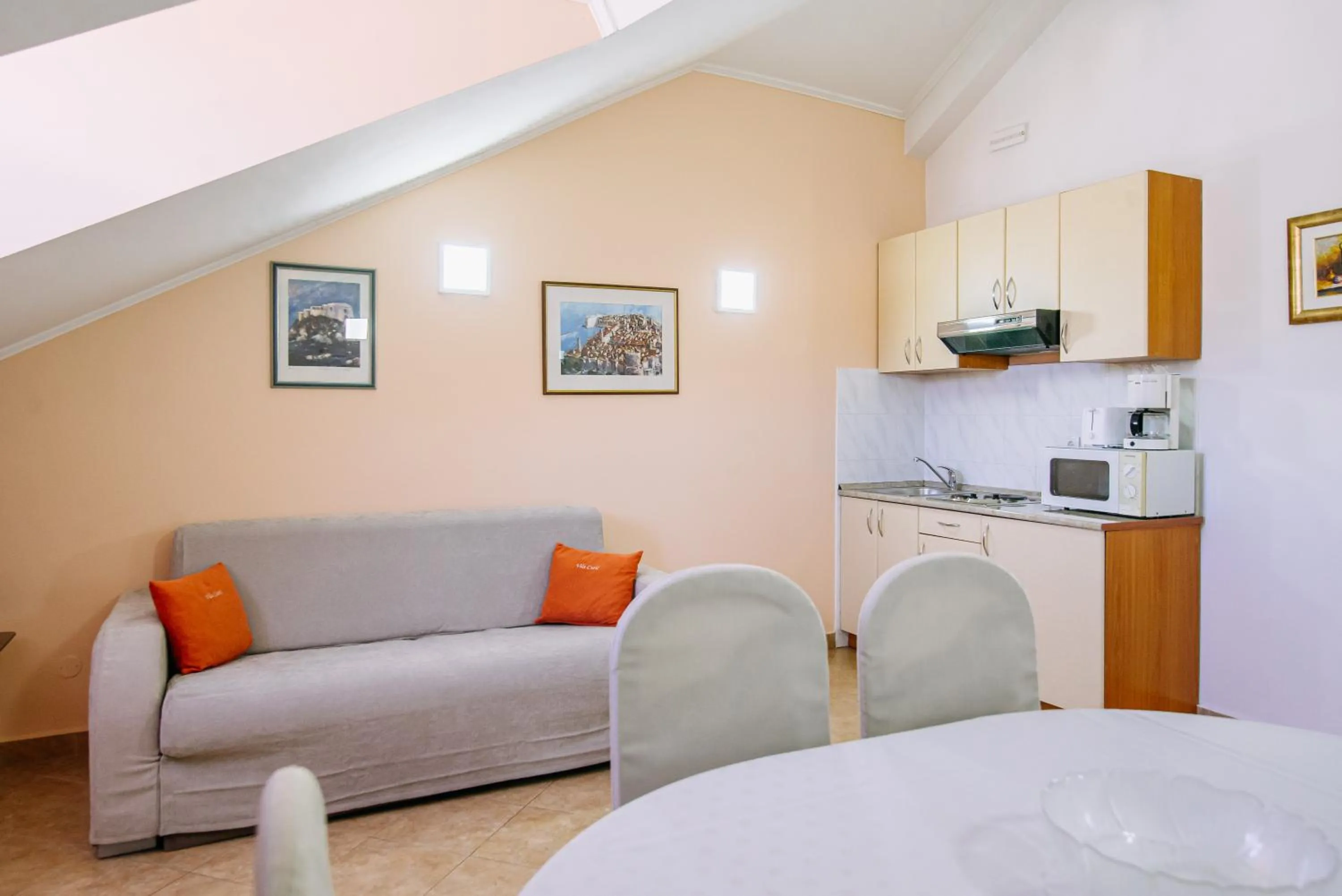 Kitchen or kitchenette in Vila Curic