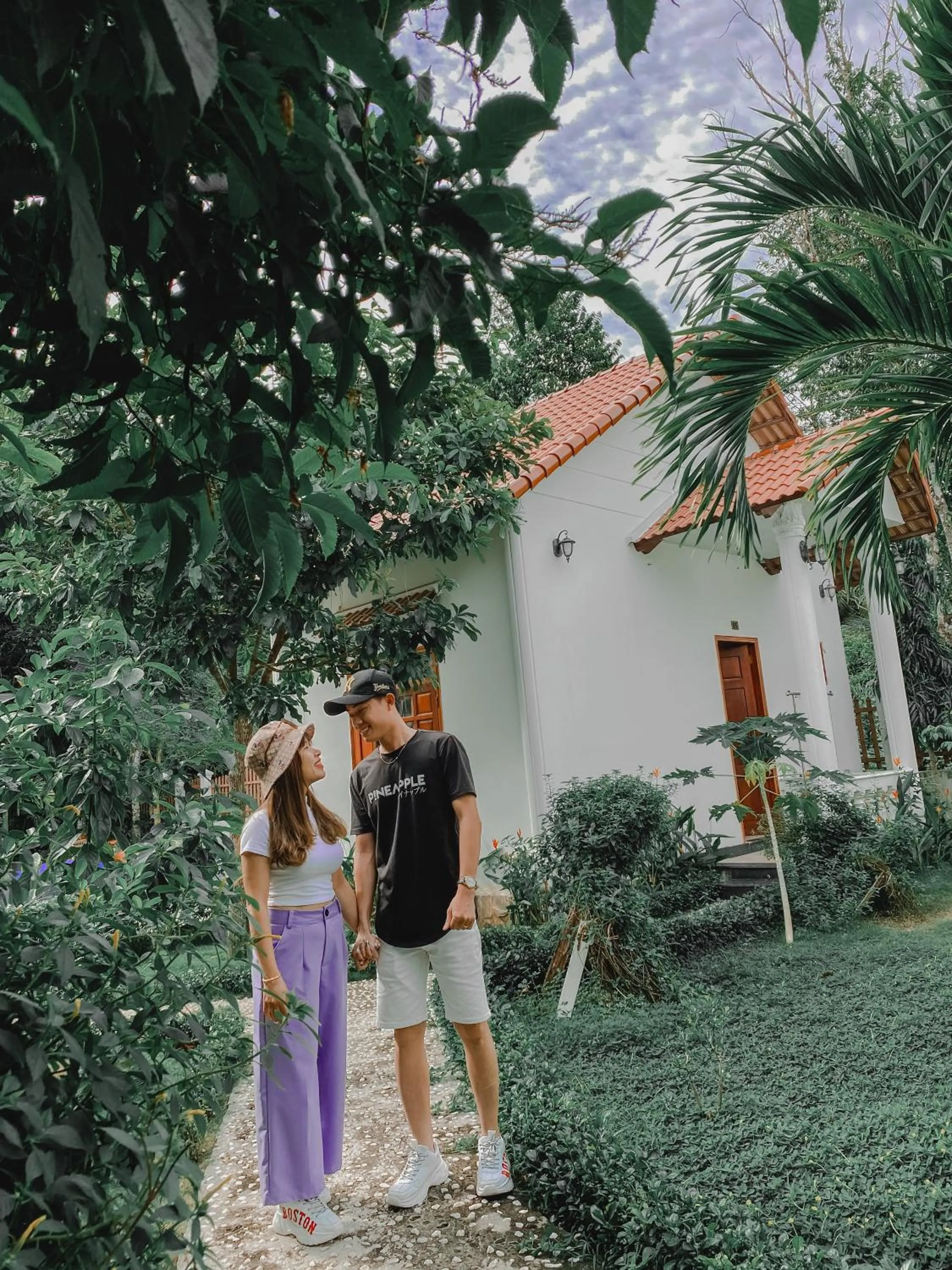 People in Wings Bungalow