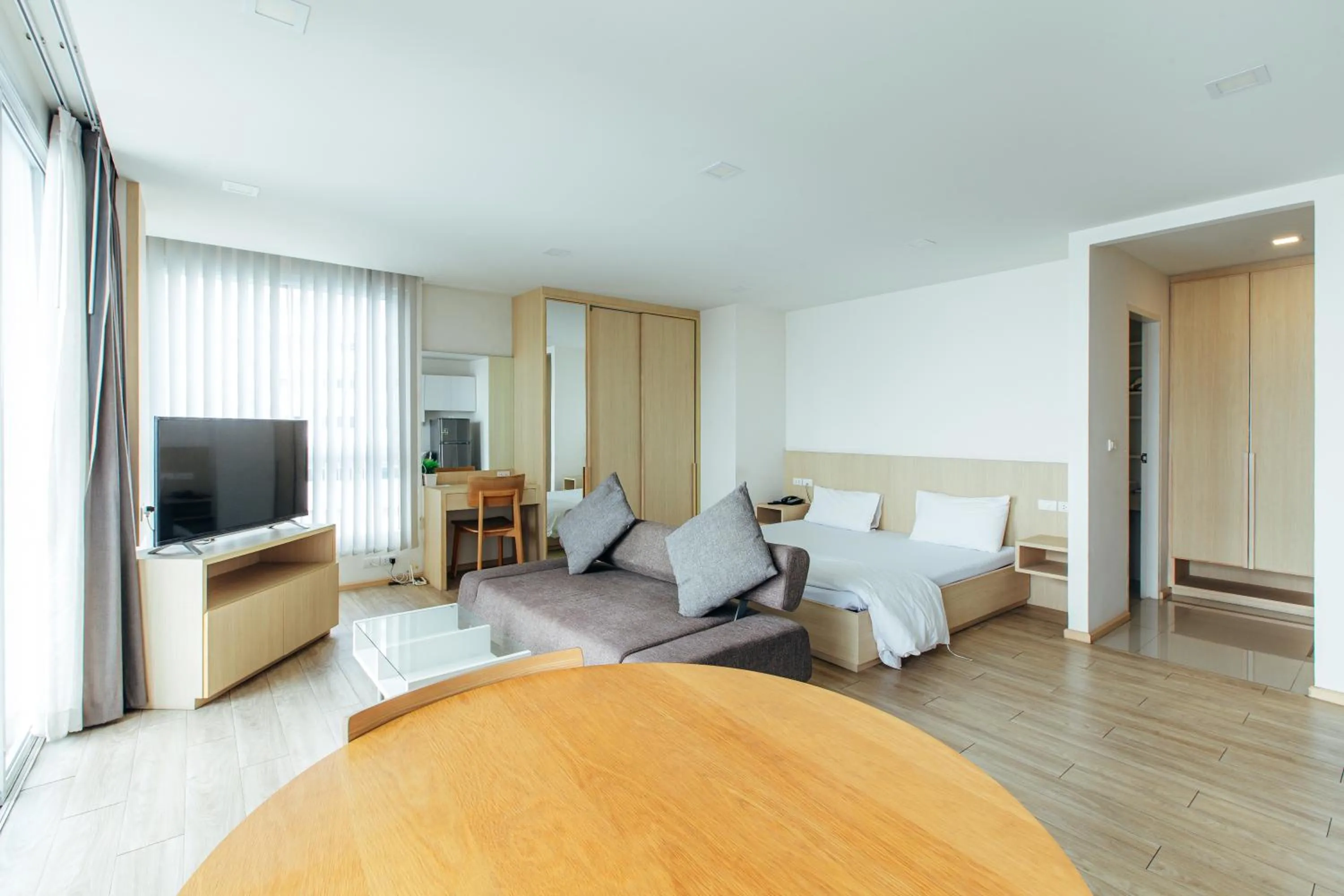 Photo of the whole room, Bed in Karin hotel & Service apartment - SHA Extra Plus