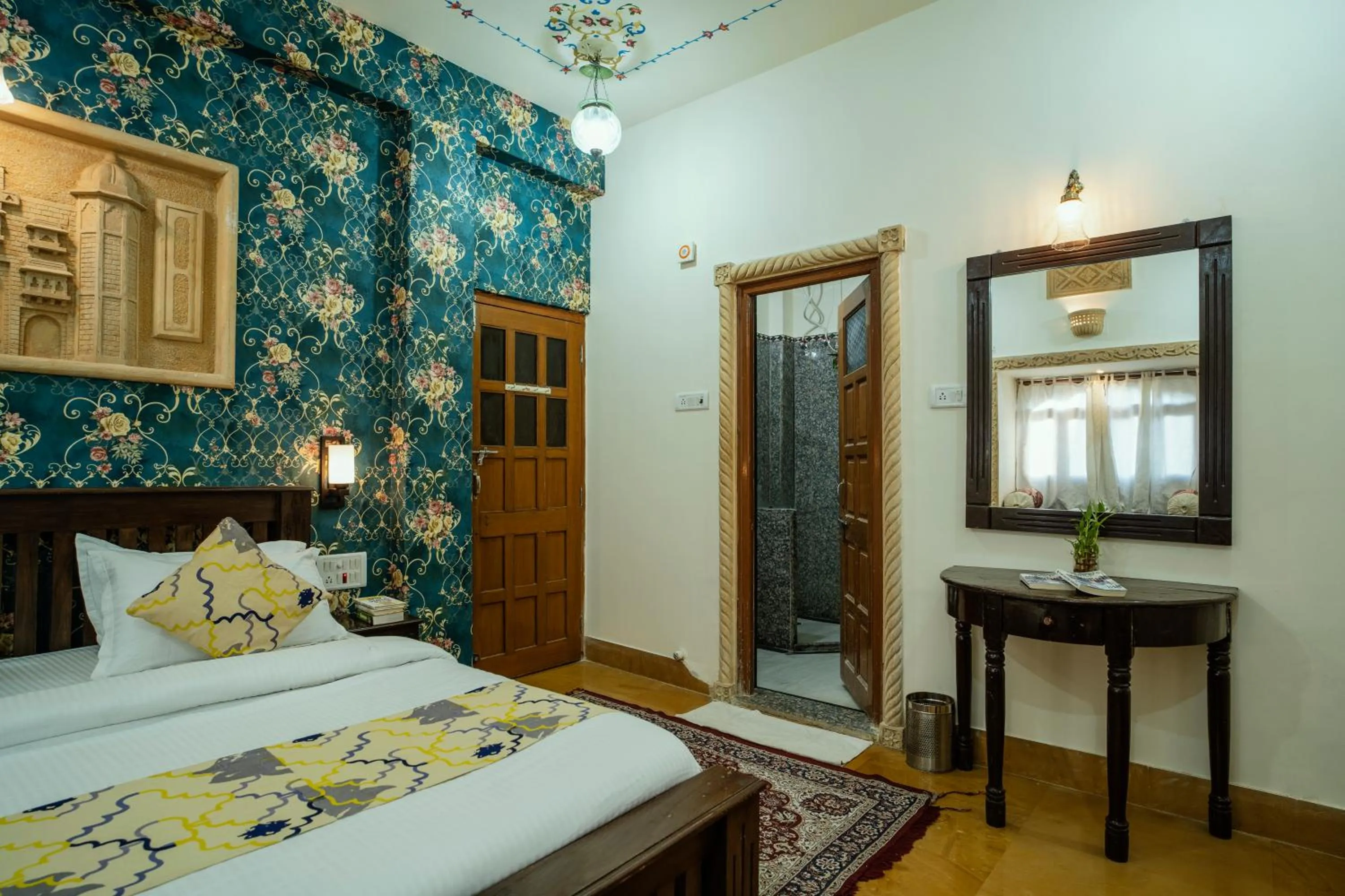 Bedroom, Bed in Tripli Hotels Prithvi Palace