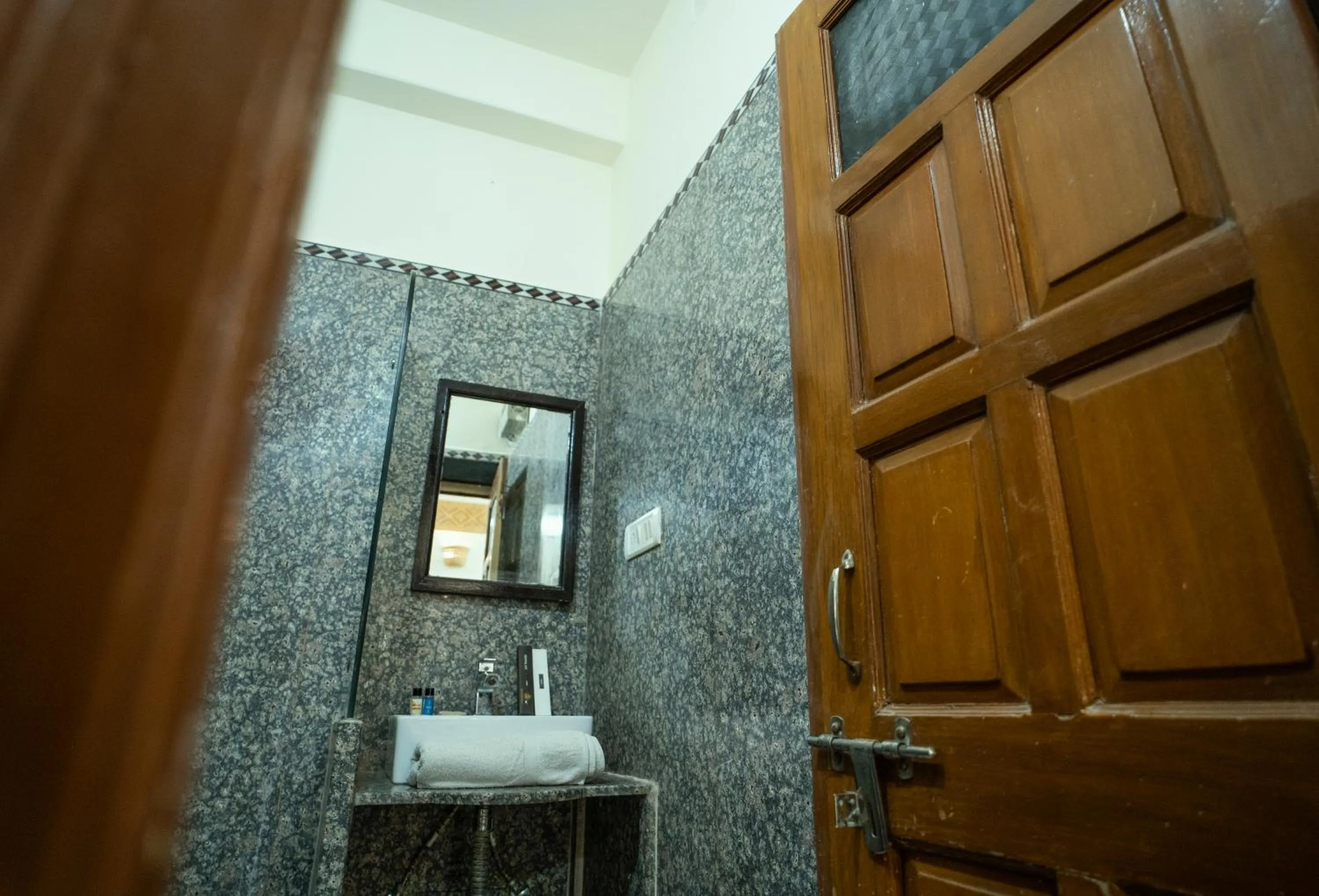 Bathroom in Tripli Hotels Prithvi Palace