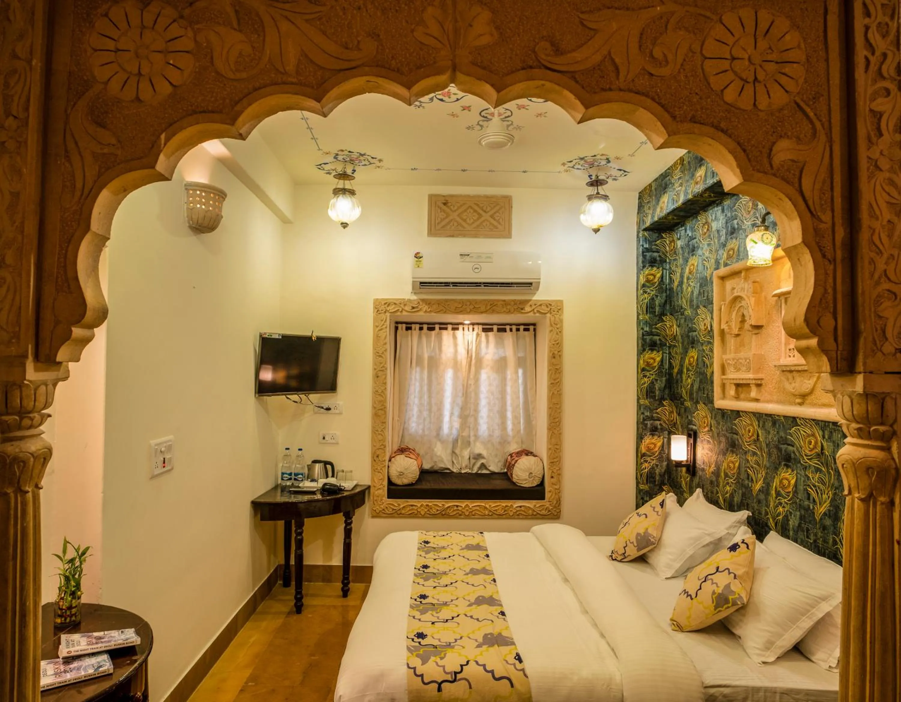 Family, Bed in Tripli Hotels Prithvi Palace