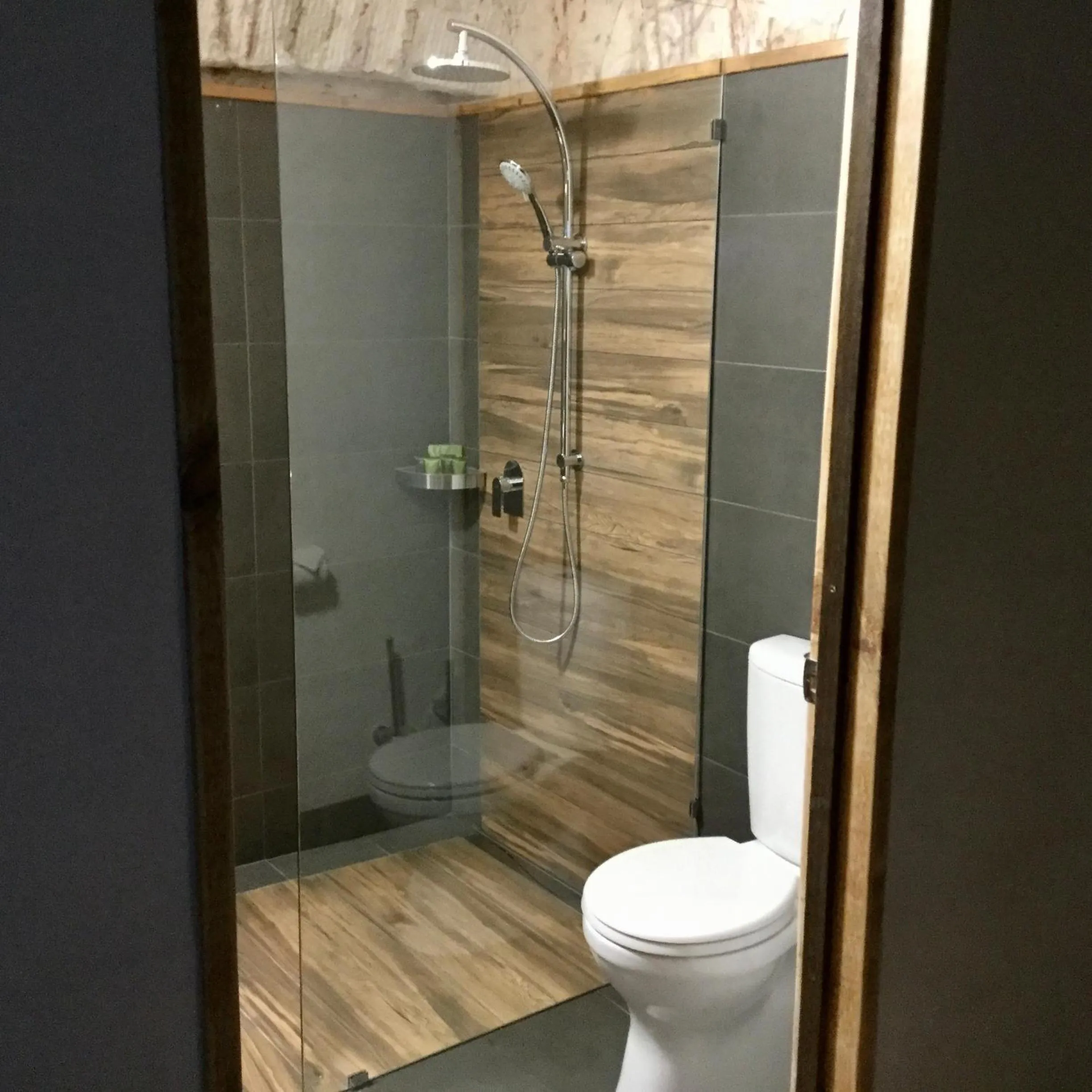 Bathroom in Dug Out B&B