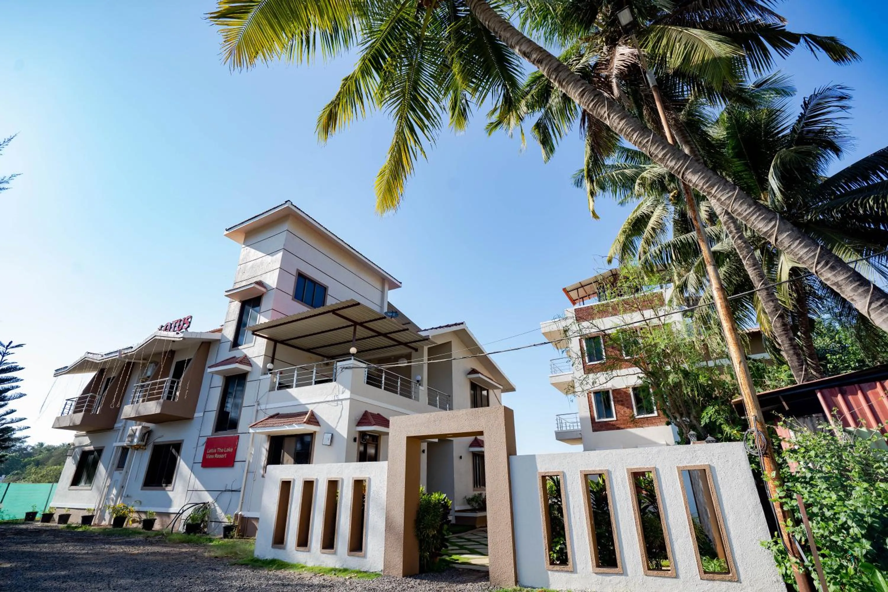 Property building in Lotus The Lake View Resort