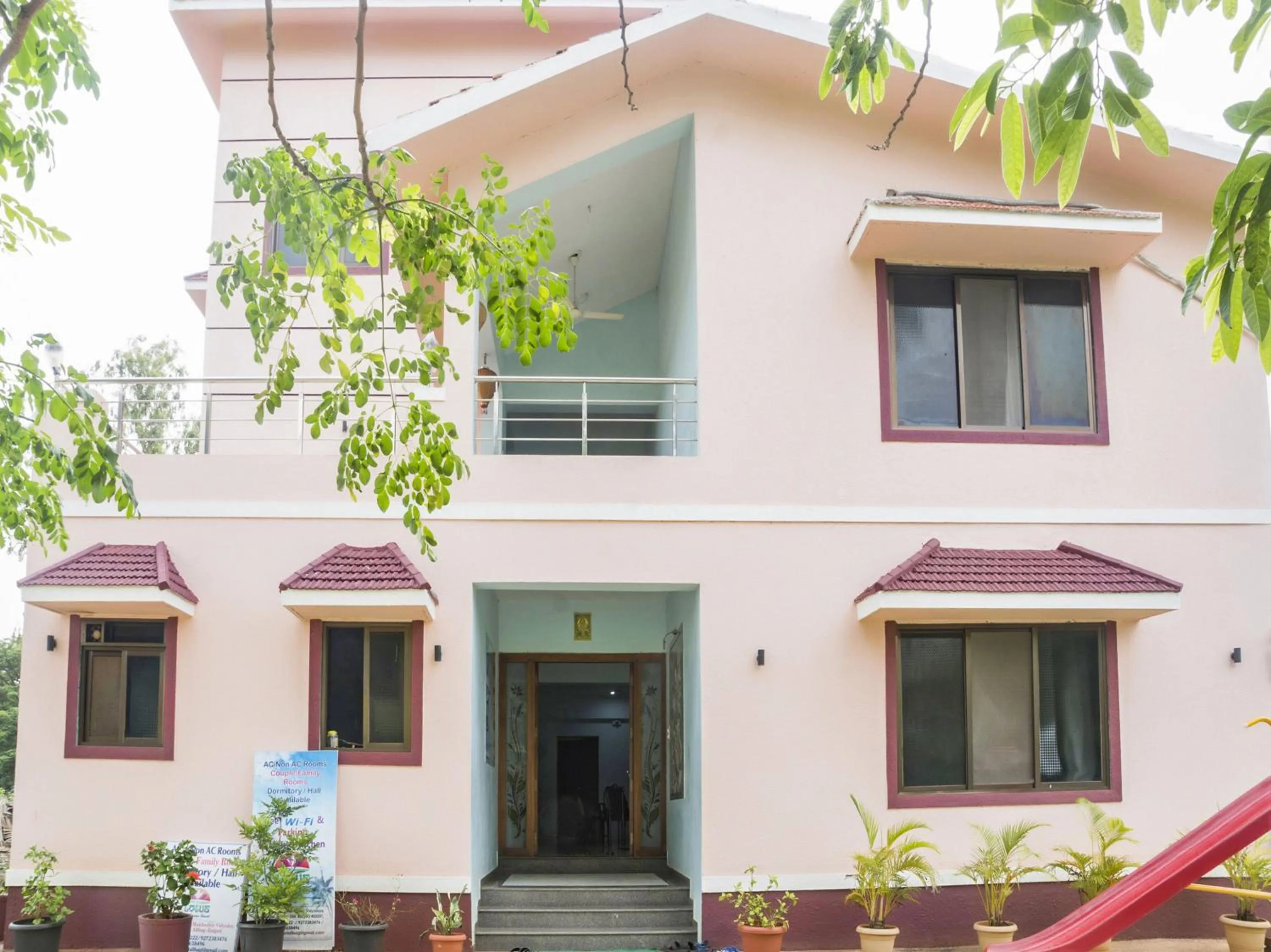 Facade/entrance in Lotus The Lake View Resort