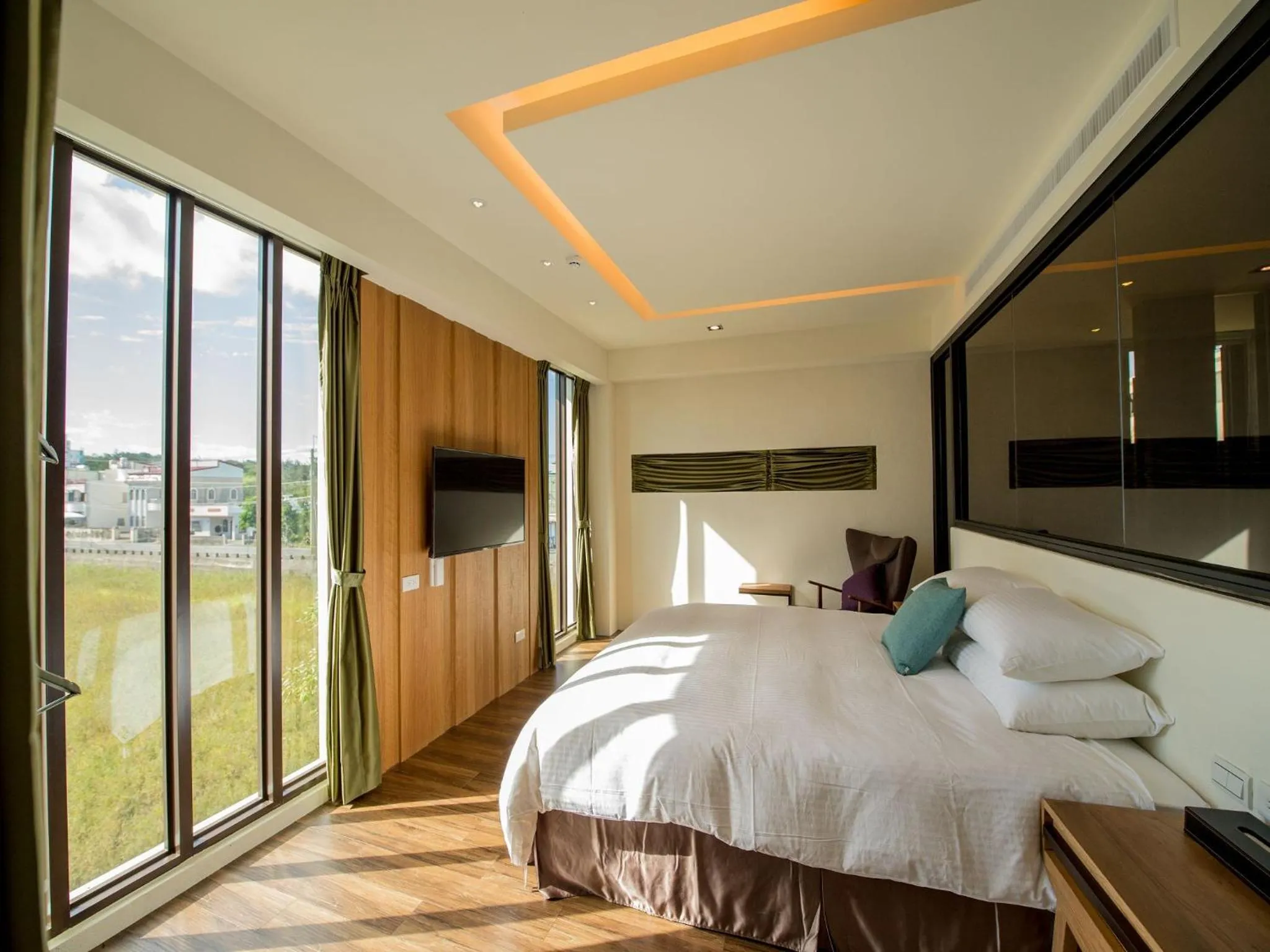 Bed in Beras Manor Kenting