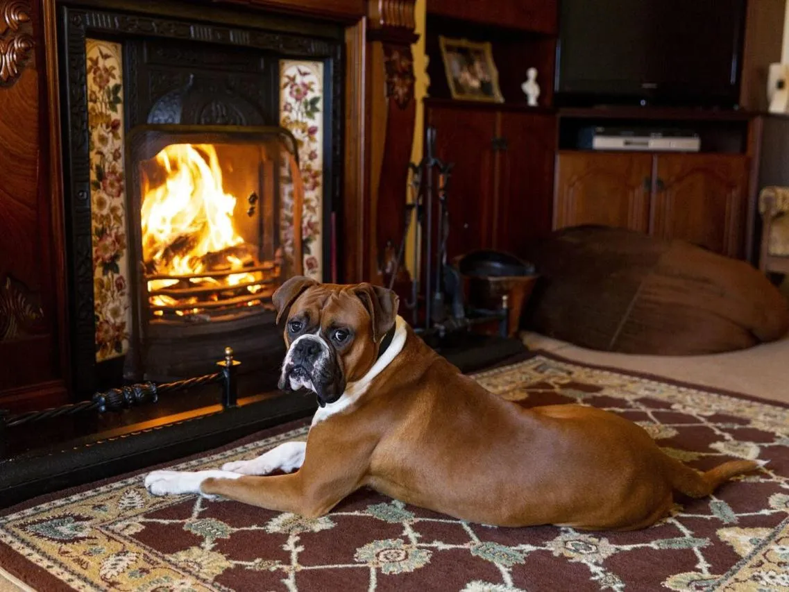 Living room in Lake House