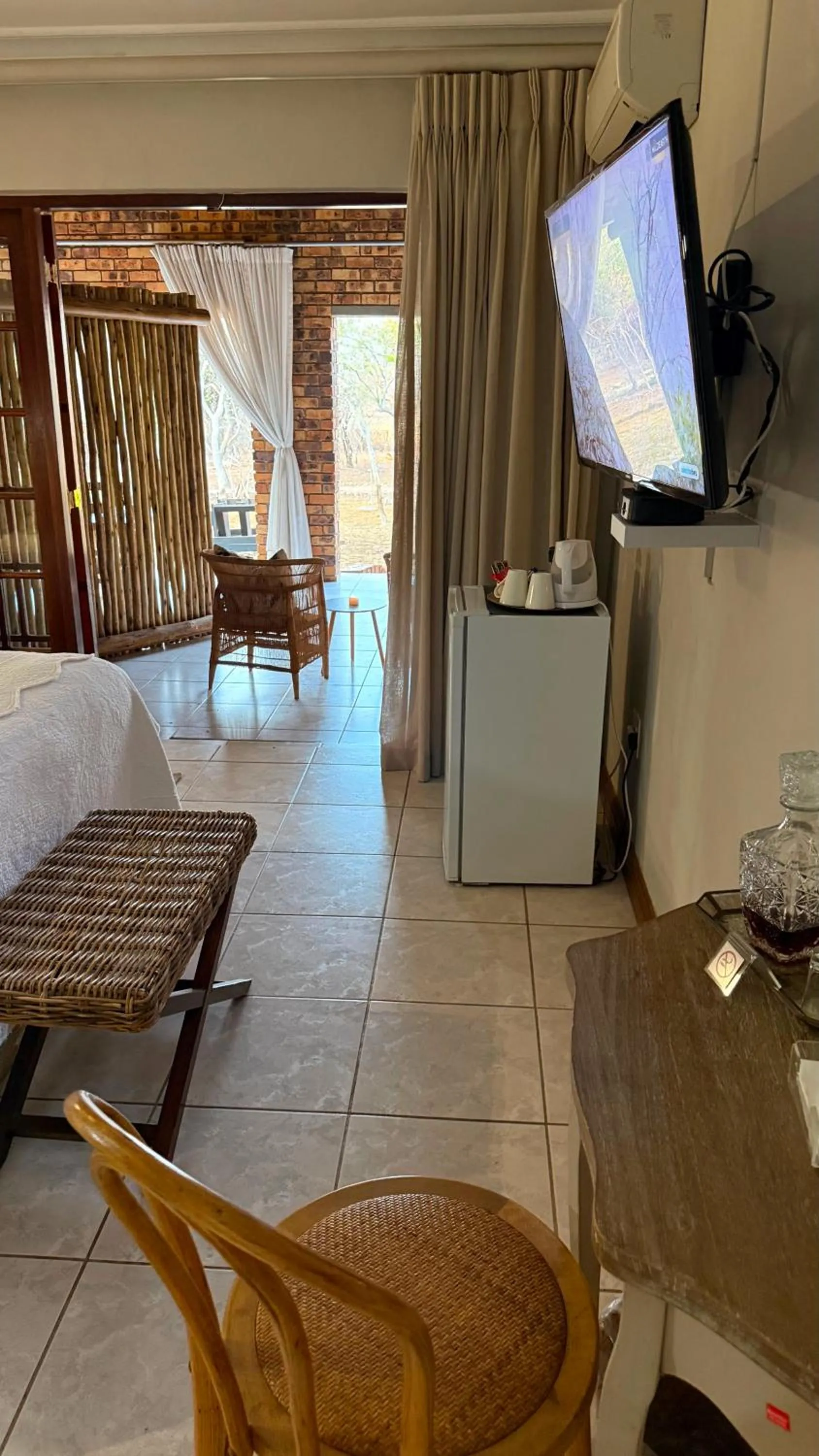 Bed in Kruger Riverside Lodge - No Load-shedding